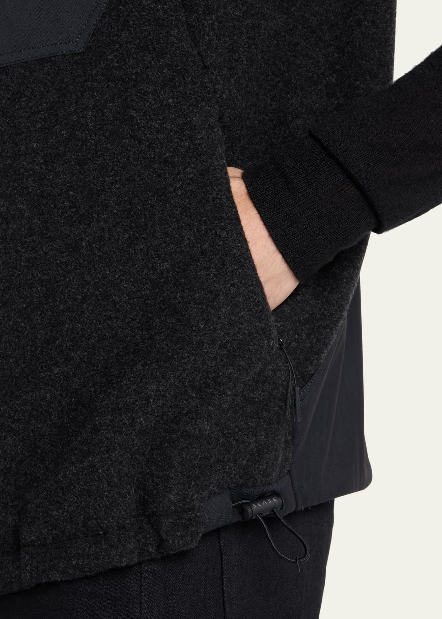 Sease Men's Explorer Patagonia Fleece Vest Image 5 of 5
