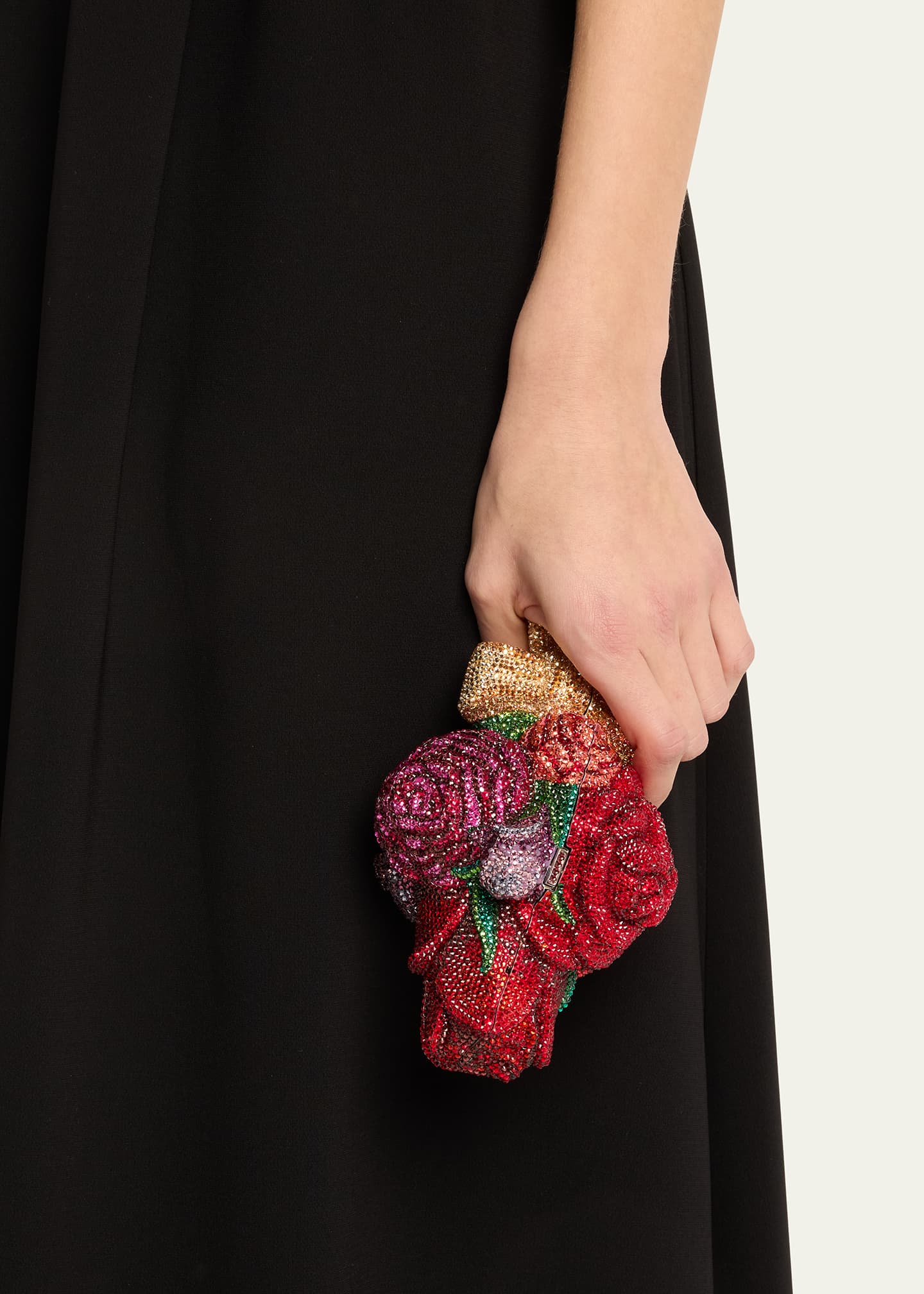 Judith leiber rose clutch store