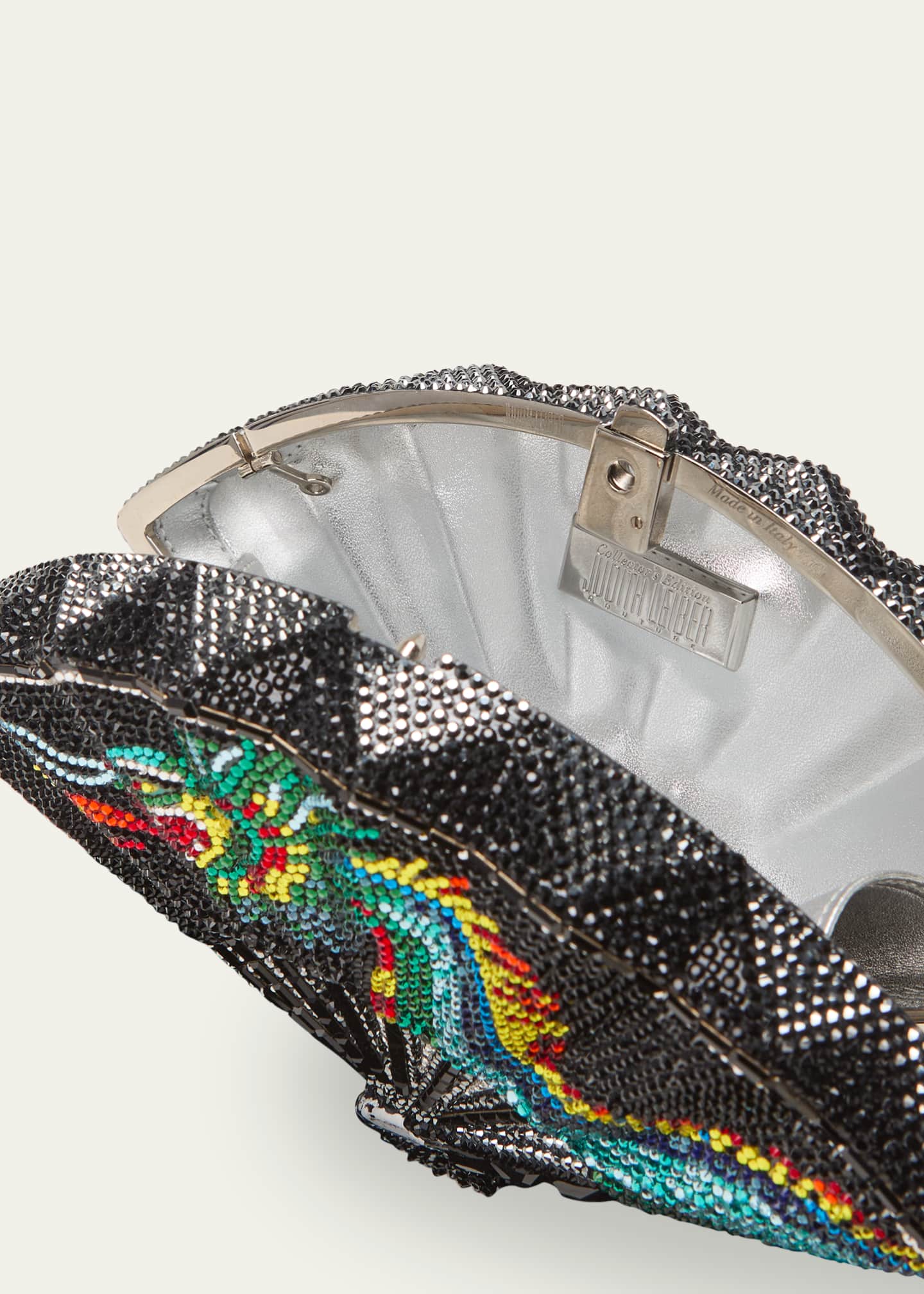 Judith Leiber Couture Lunar New Year 2024 Dragon Lair Hand Fan Minaudiere Image 4 of 5