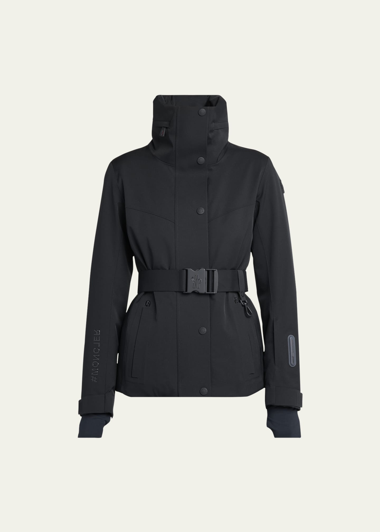 Moncler belted jacket sales