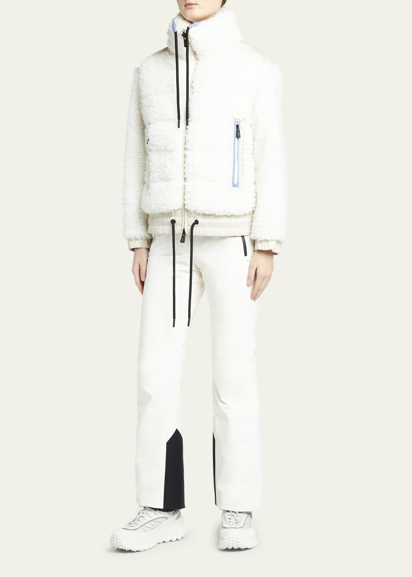 Moncler sherpa jacket new arrivals