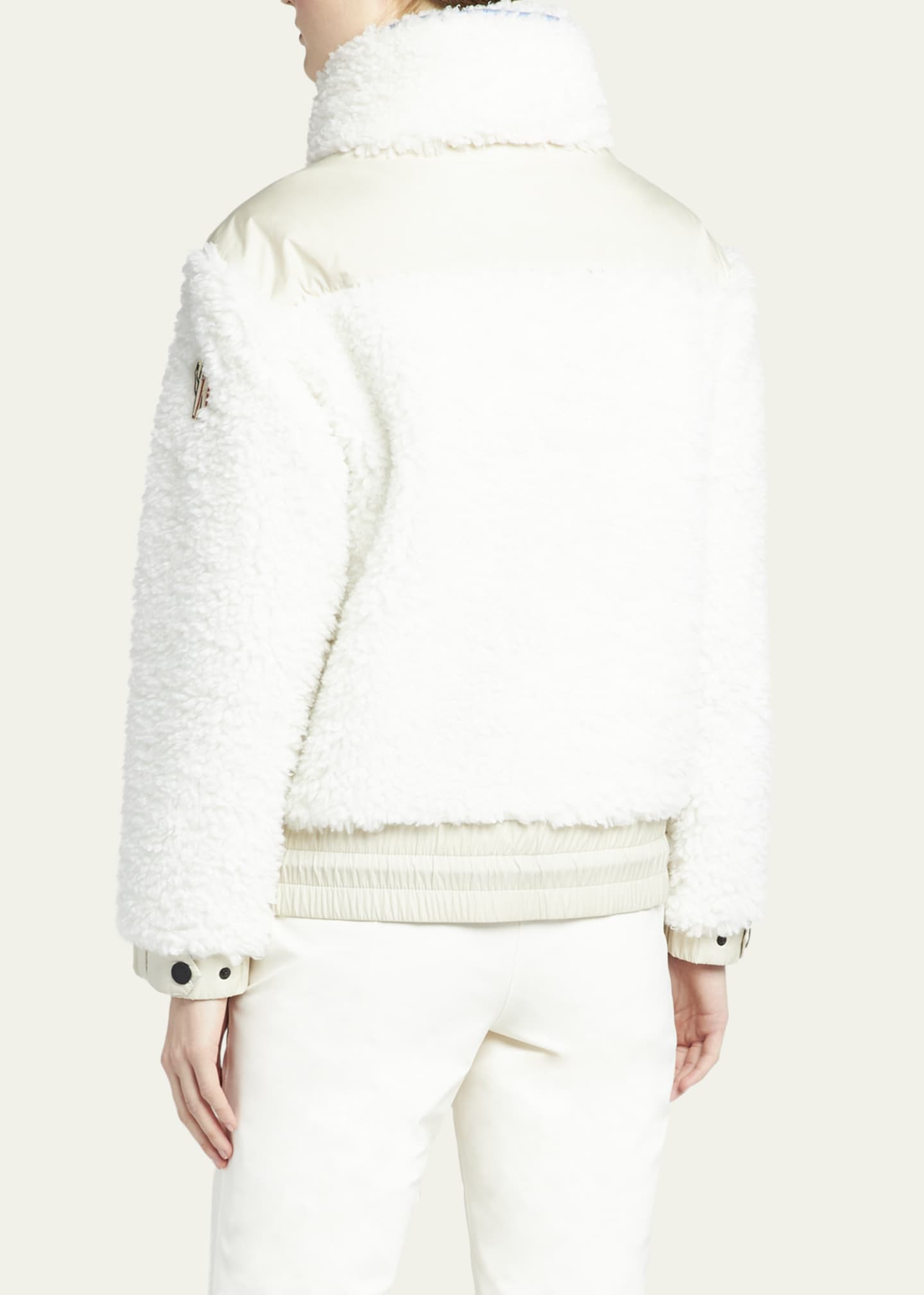 Moncler sherpa best sale jacket
