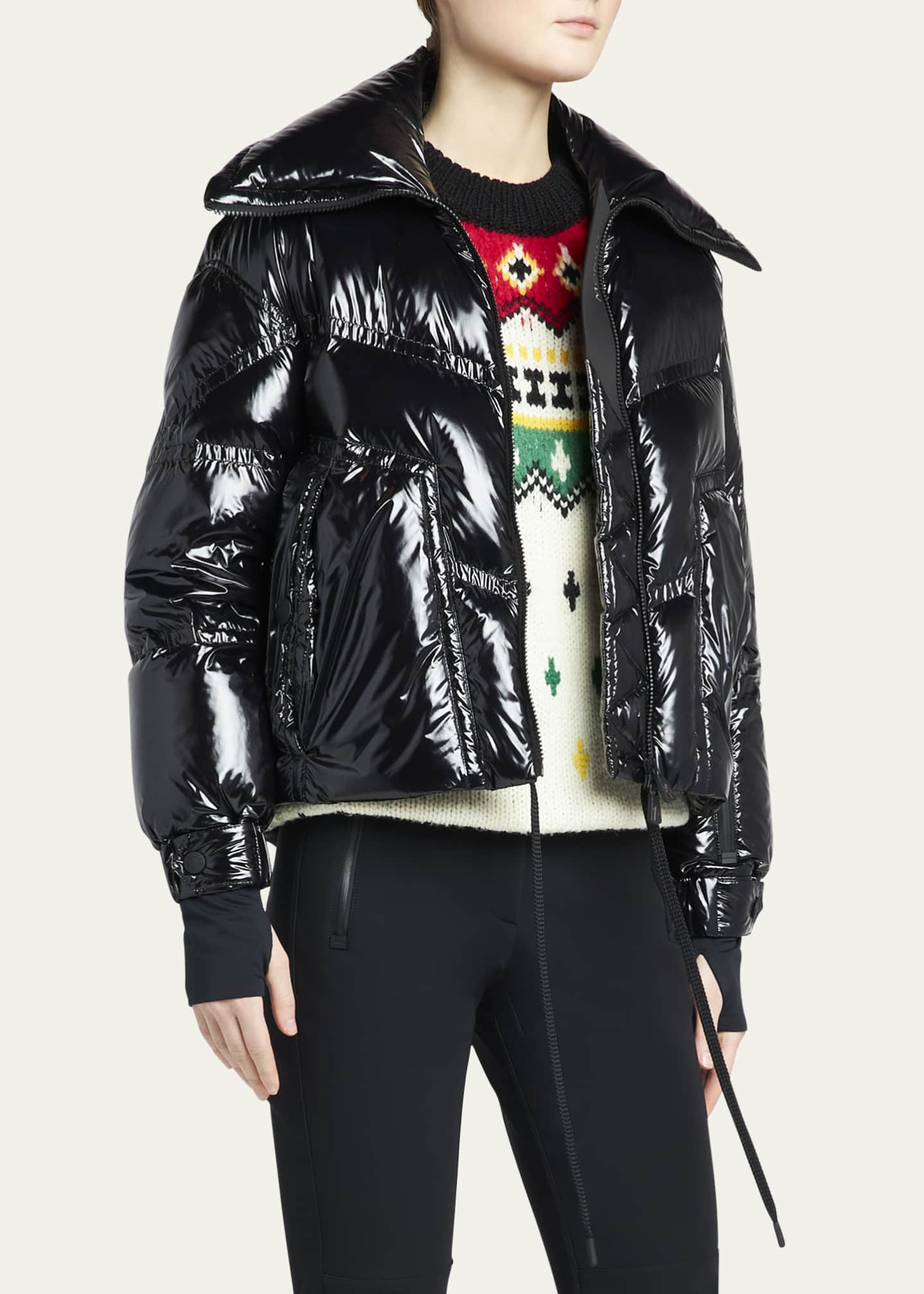 Moncler quilted sale bomber jacket