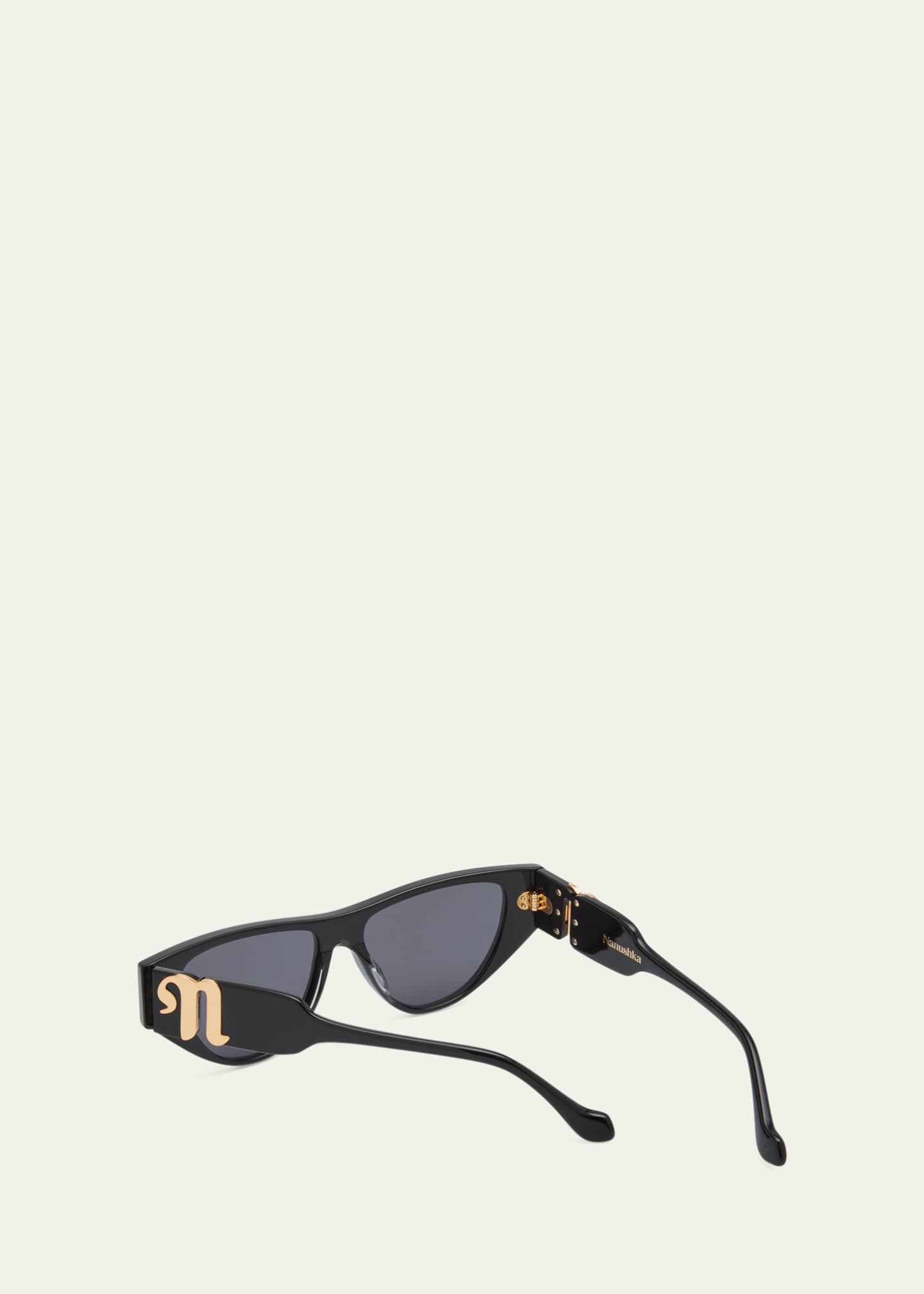 Nanushka Emme Acetate Cat-Eye Sunglasses Image 2 of 5