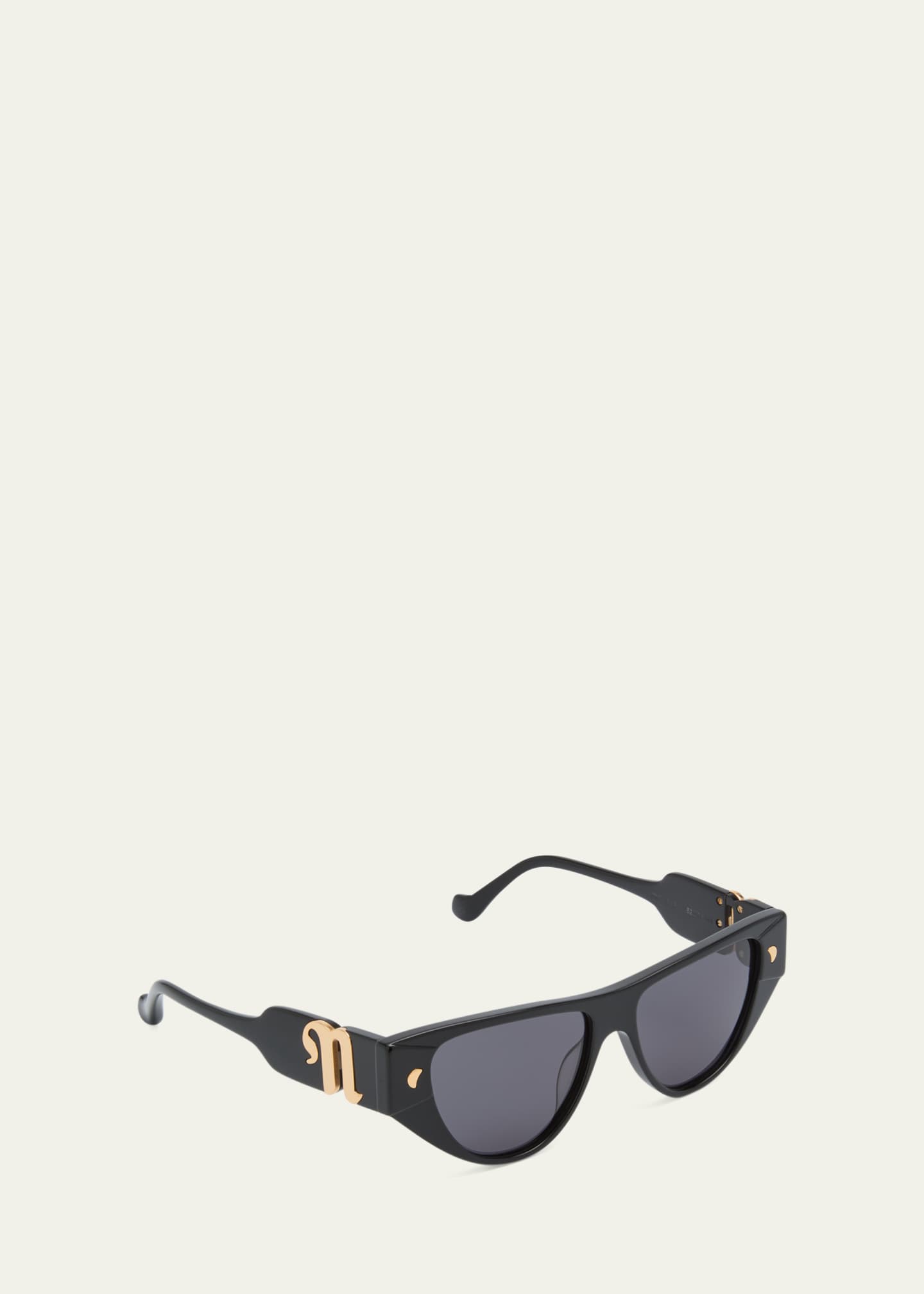 Nanushka Emme Acetate Cat-Eye Sunglasses Image 3 of 5