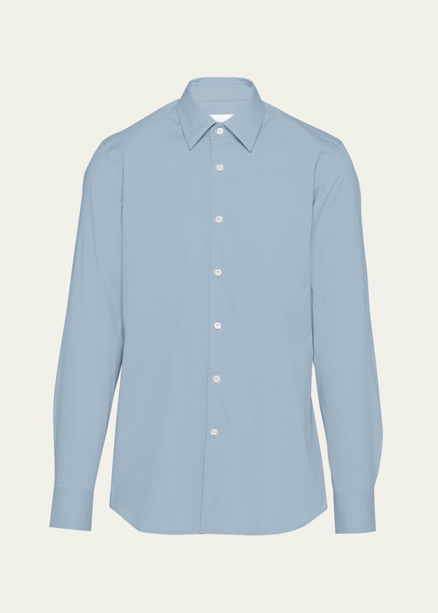 シャツ Prada Stretch Poplin Shirt Prada Men's Stretch Poplin Dress Shirt - Bergdorf Goodman