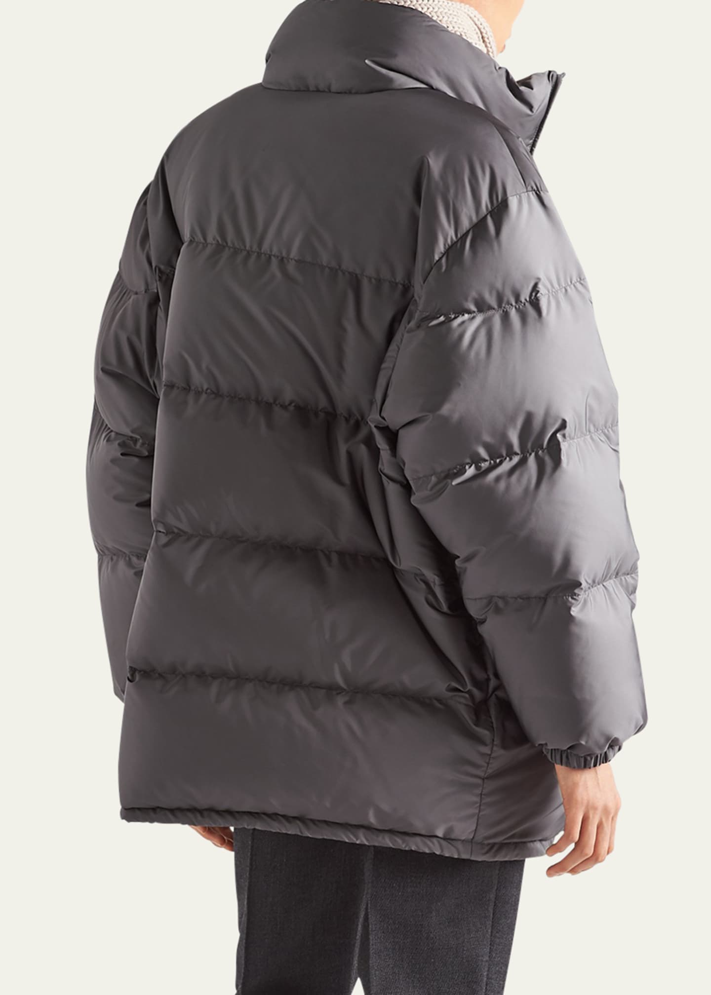 Prada long new arrivals puffer coat
