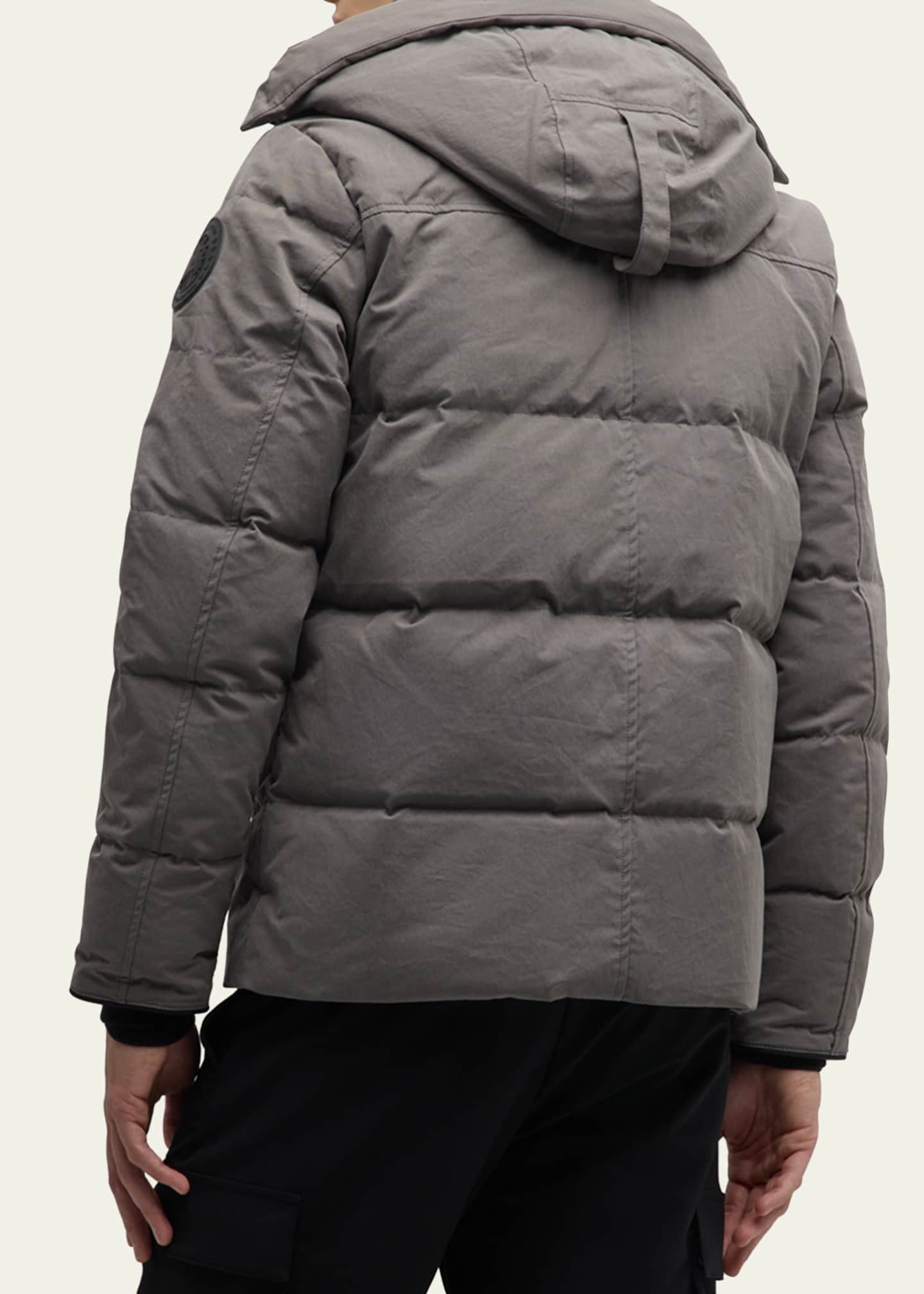 Canada Goose Men's Coated Wyndham Black Label Parka - Bergdorf Goodman
