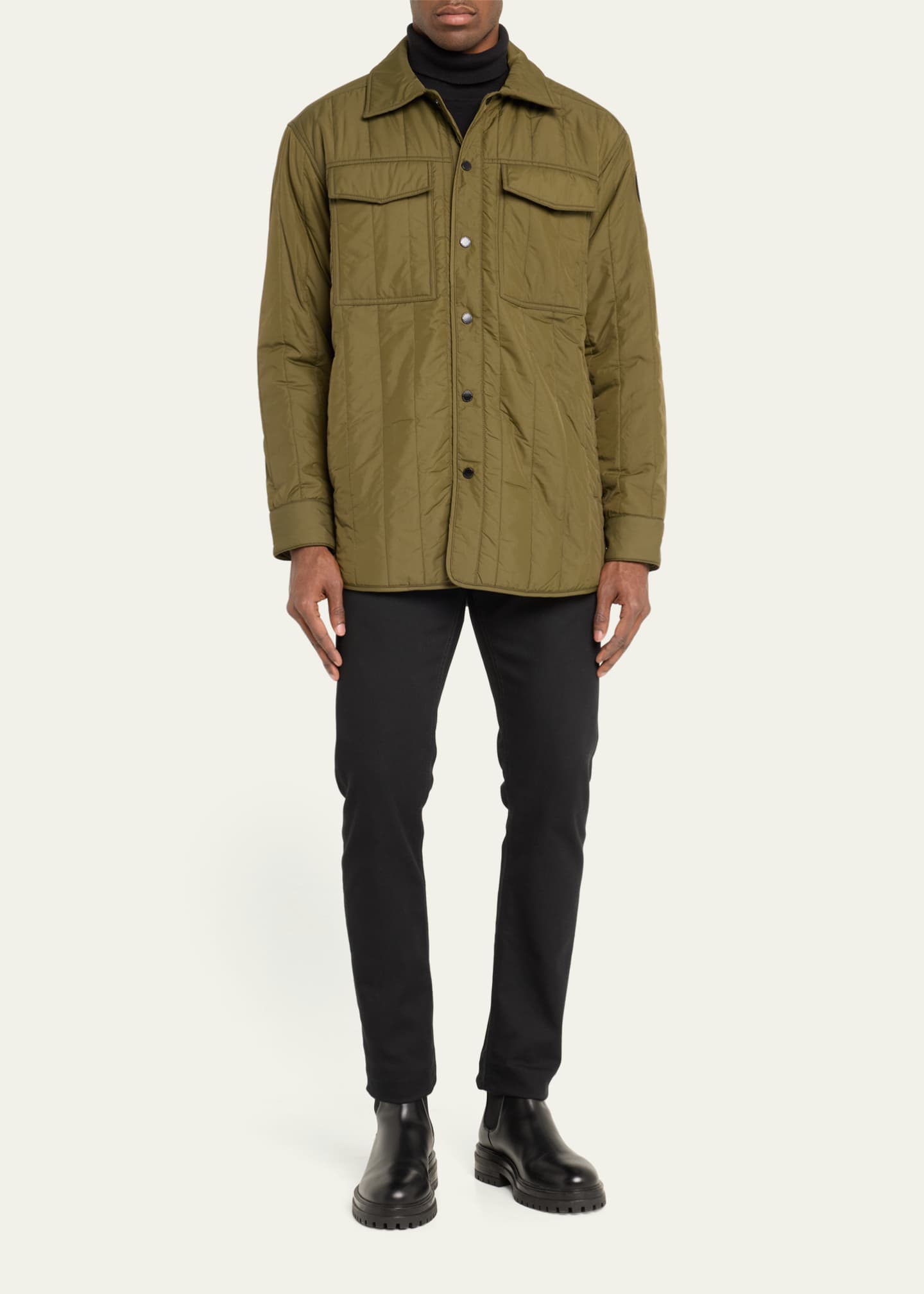 Canada goose mens quilted jacket top