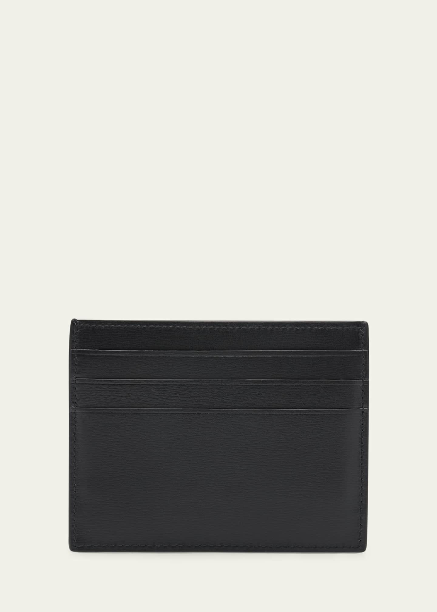 Ferragamo Men's Slim Leather Card Holder Image 3 of 4