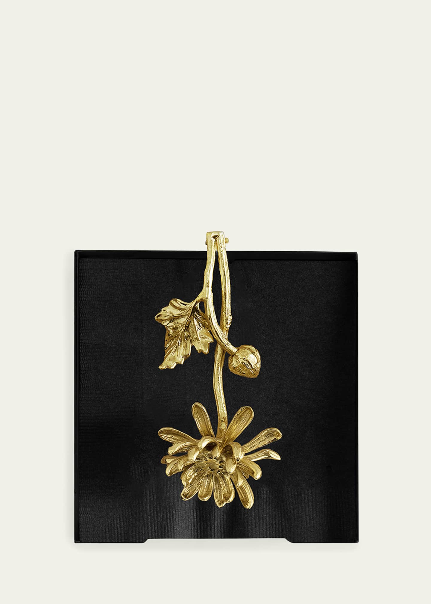 Michael Aram Dahlia Cocktail Napkin Holder Image 3 of 3