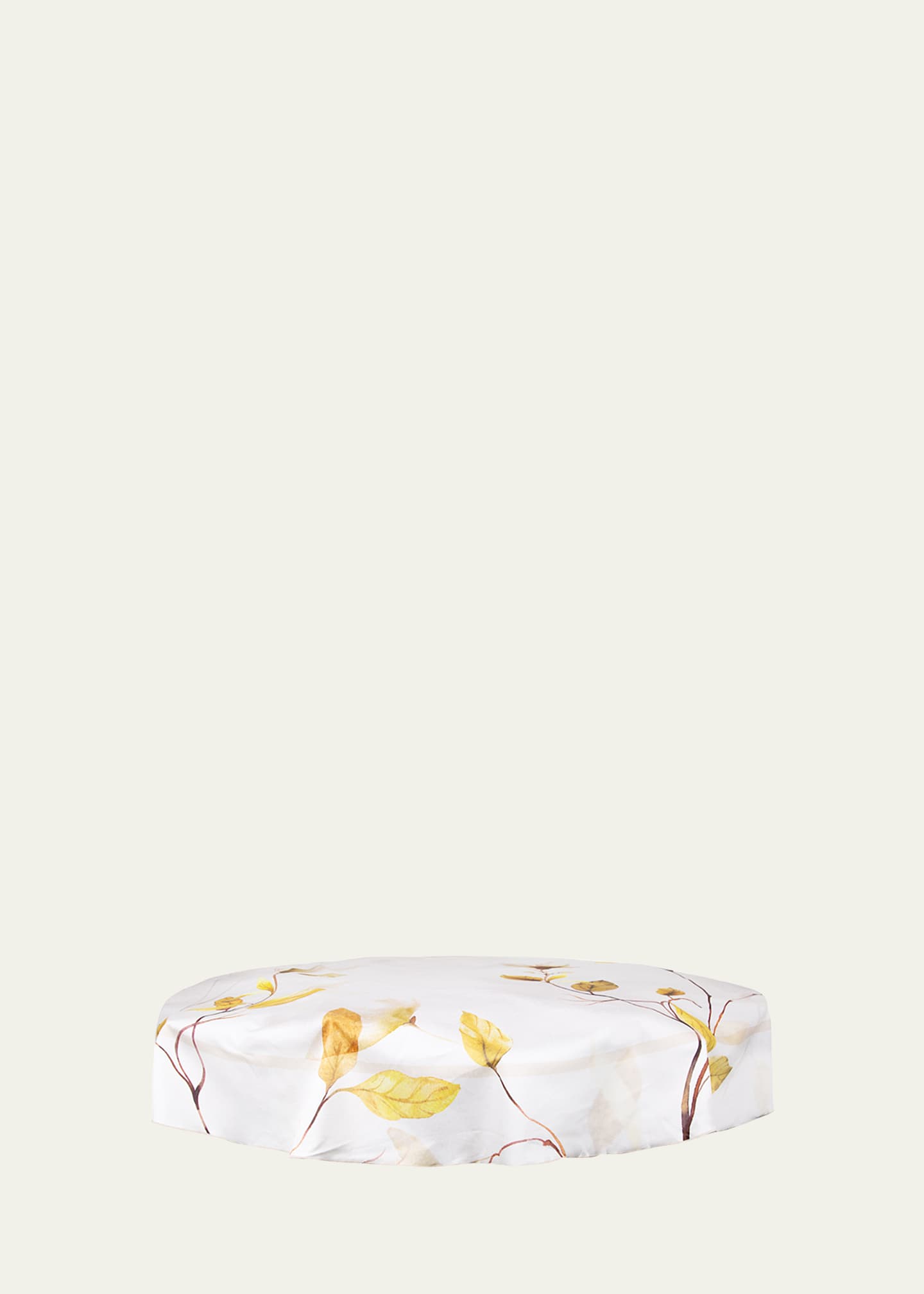 The Lino Japan Yellow Tablecloth, 71" Round Image 2 of 2
