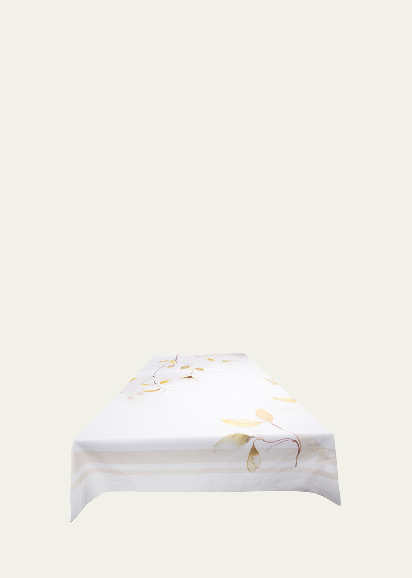 The Lino Japan Yellow Tablecloth, 71" Square Image 3 of 3