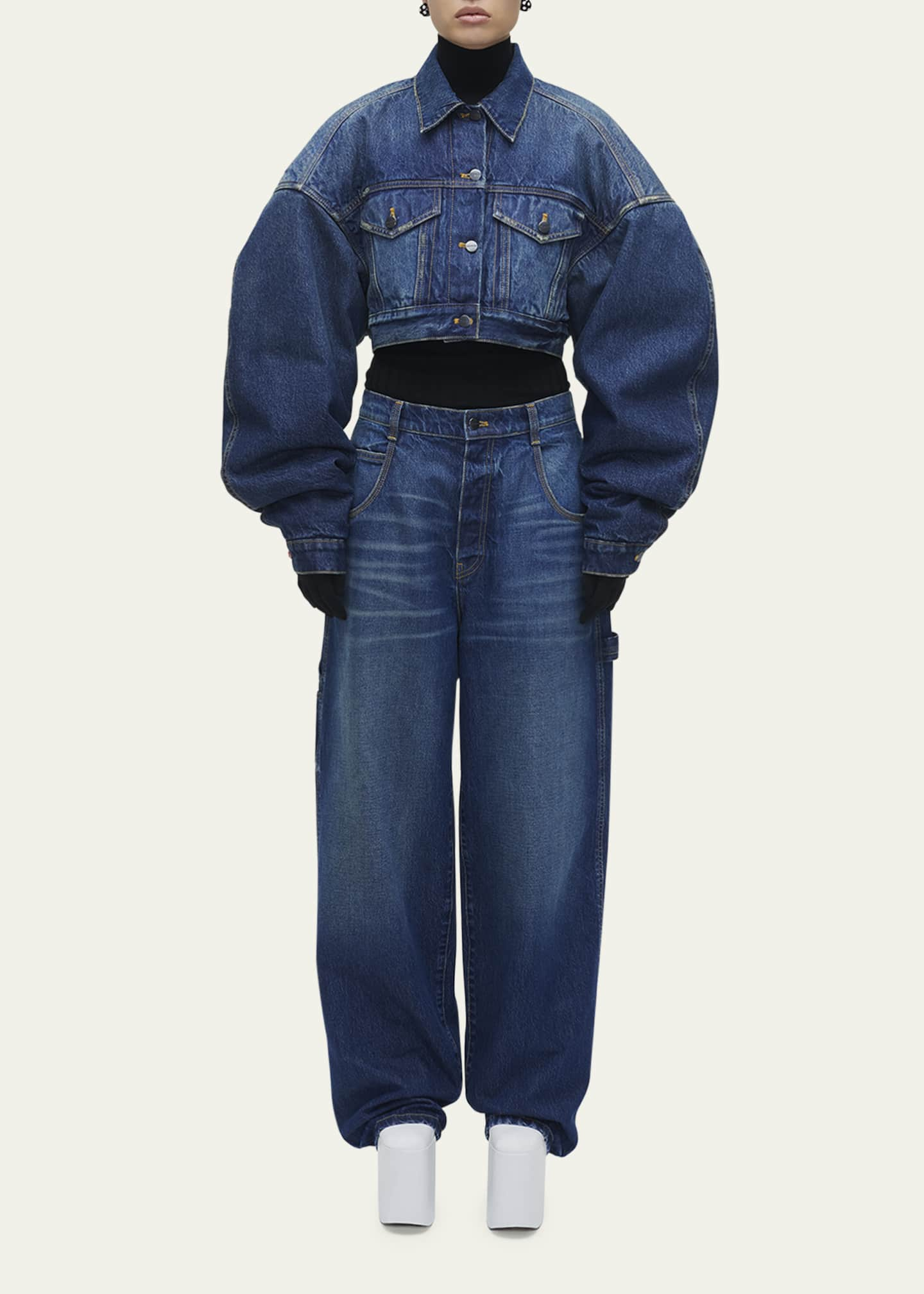 Marc Jacobs Cropped Denim Jacket