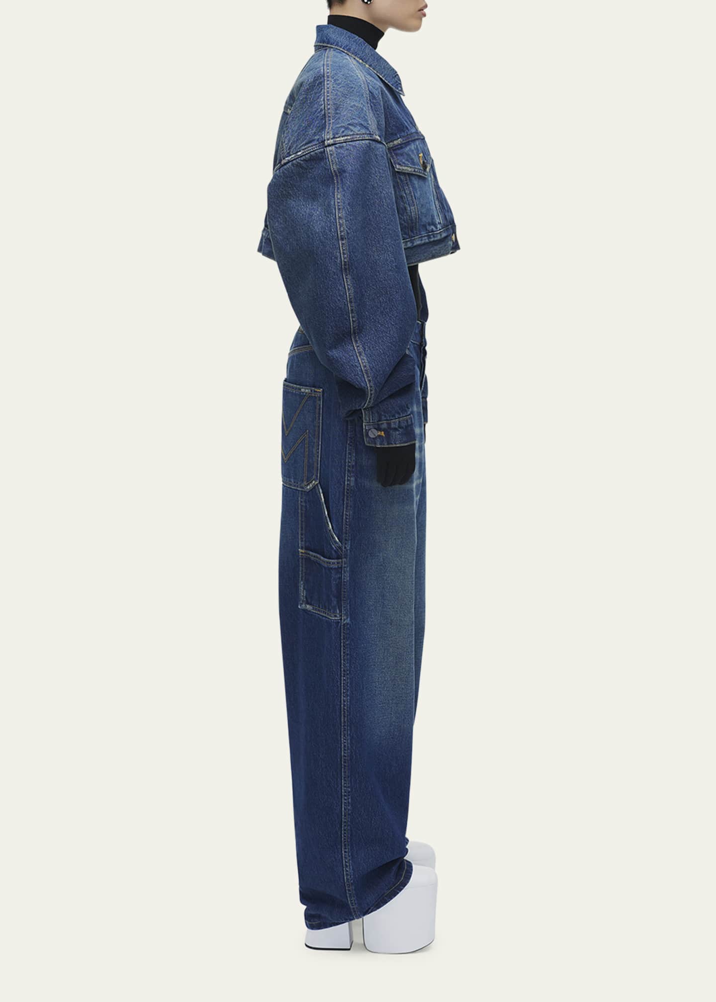Marc Jacobs Cropped Denim Jacket