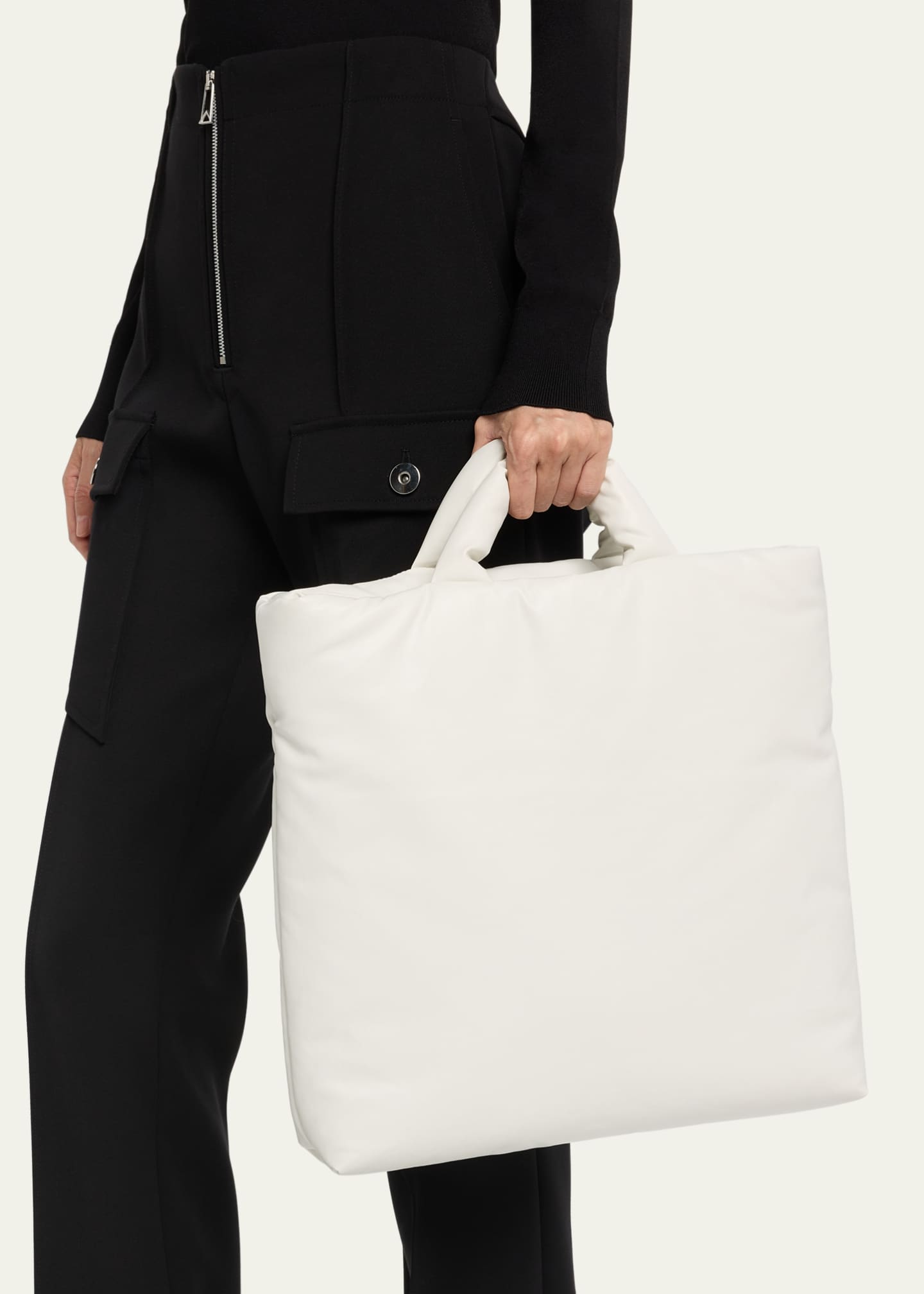 Kassl Medium Pillow Oil Tote Bag Image 2 of 5