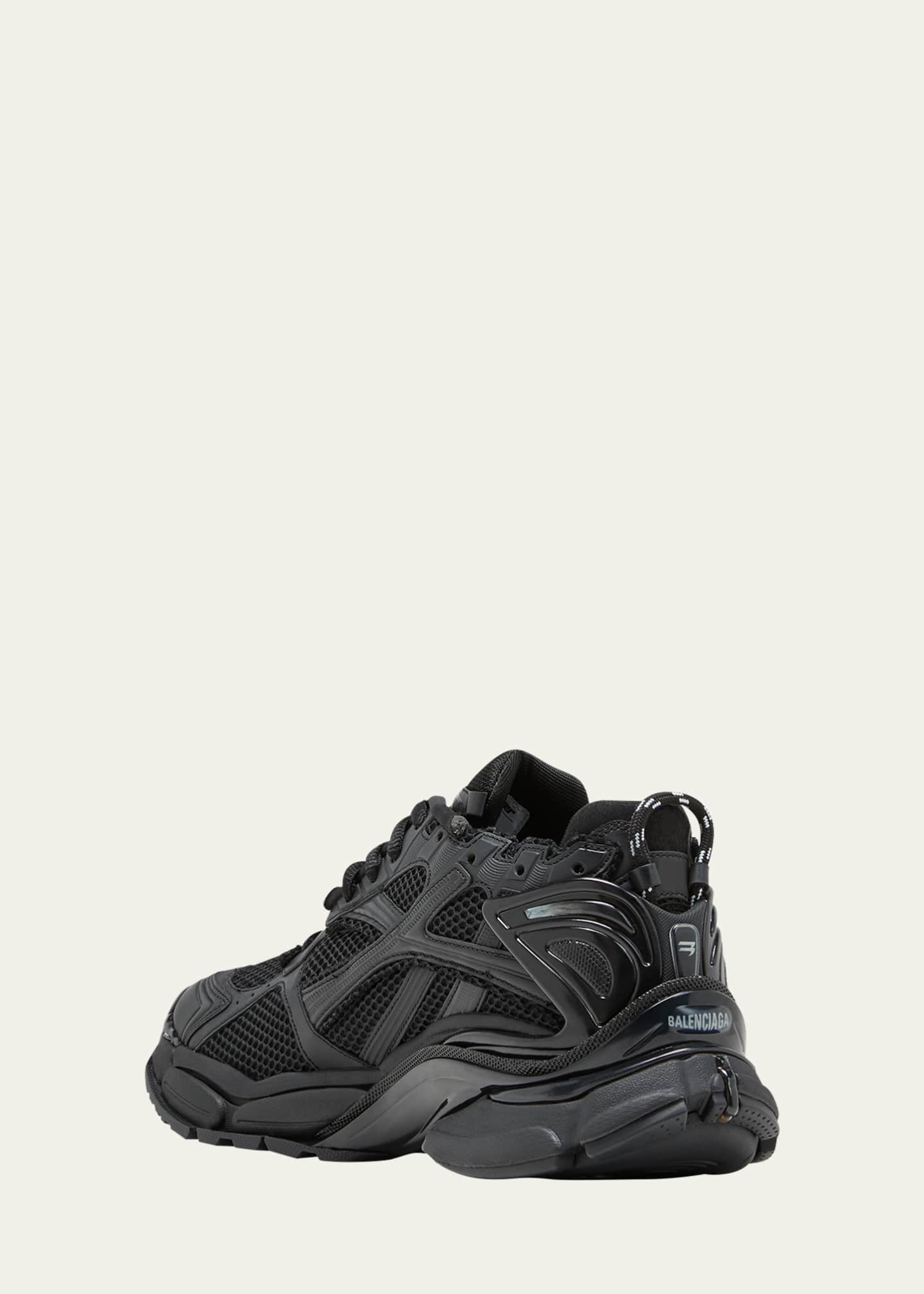Balenciaga Men's Mesh Runner Sneakers Image 4 of 5