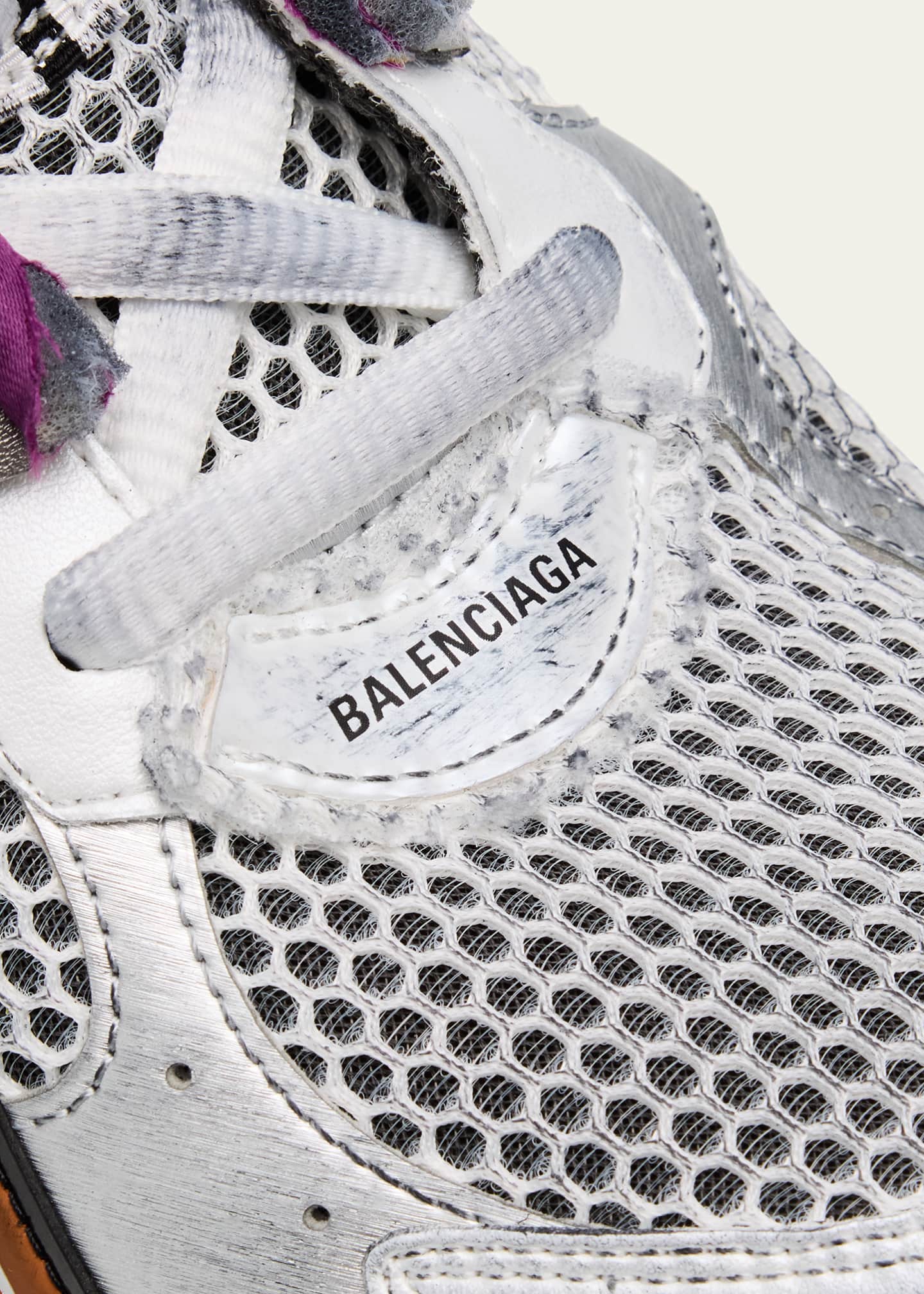 Balenciaga Men's Mesh Runner Sneakers - Bergdorf Goodman