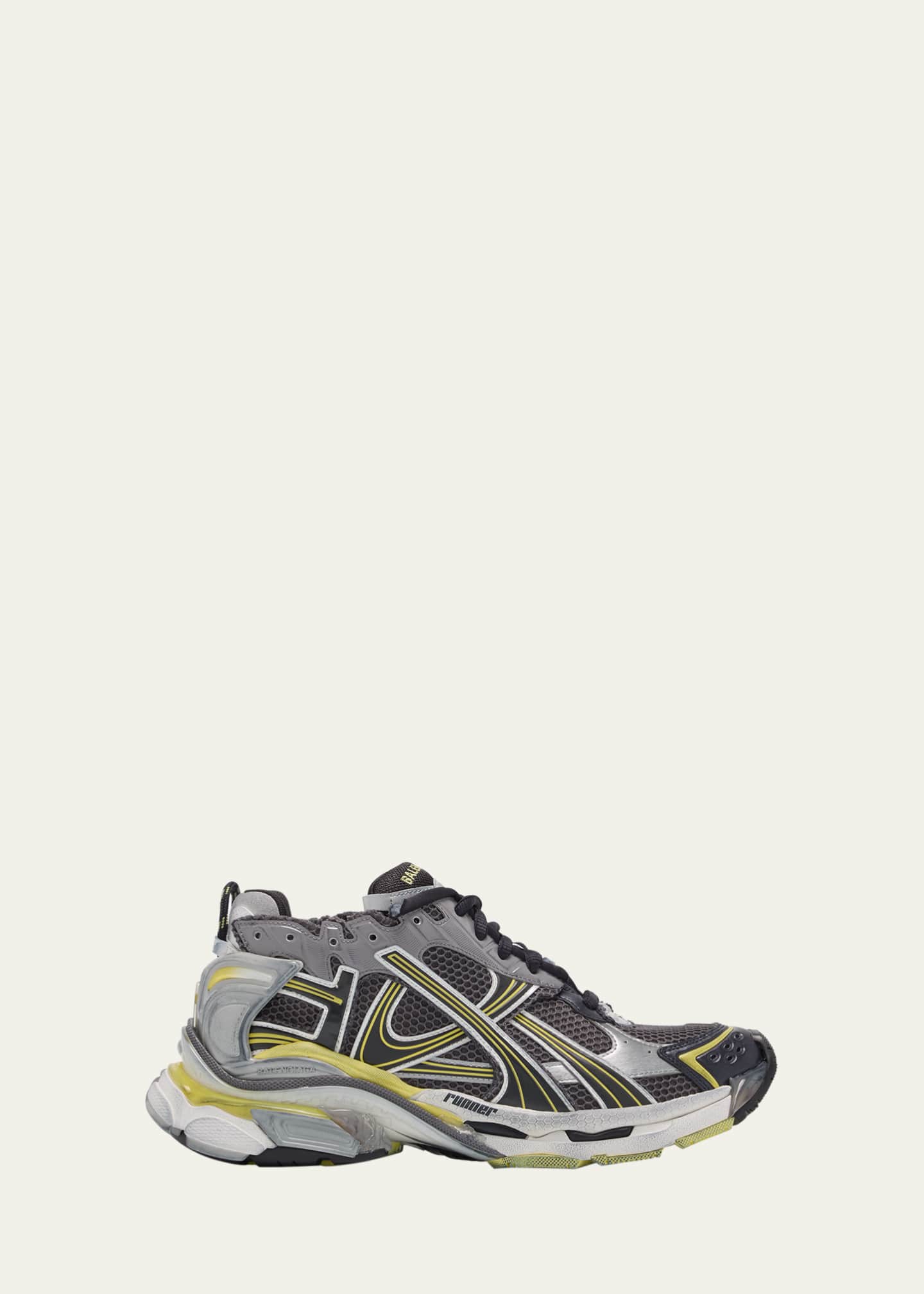 Balenciaga Men's Mesh Runner Sneakers Image 1 of 6