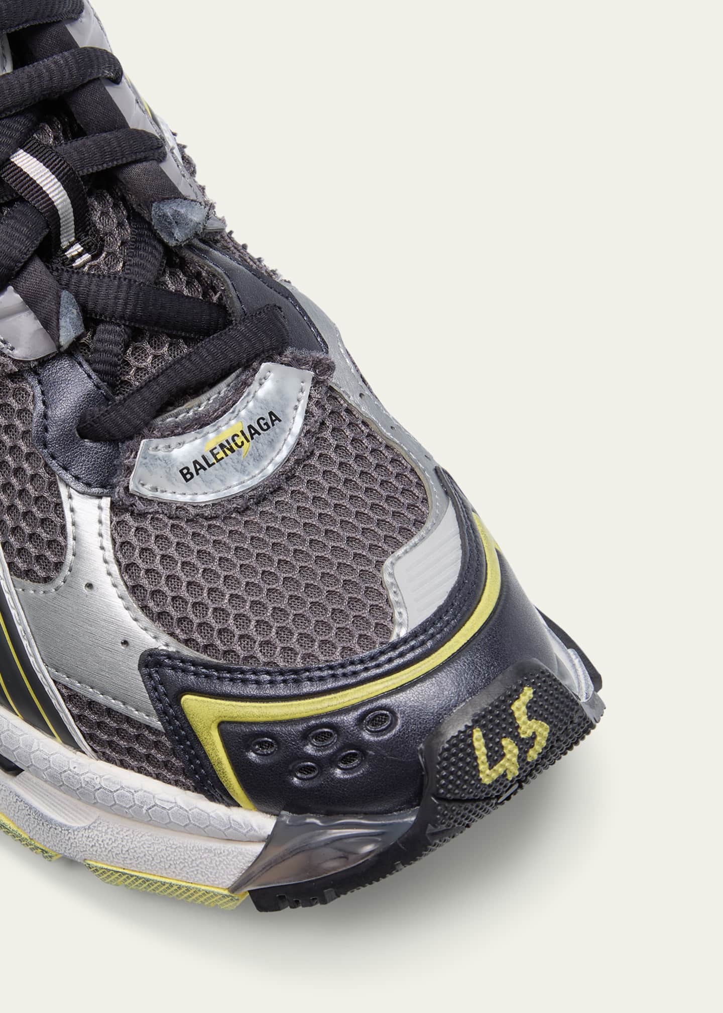 Balenciaga Men's Mesh Runner Sneakers Image 5 of 6