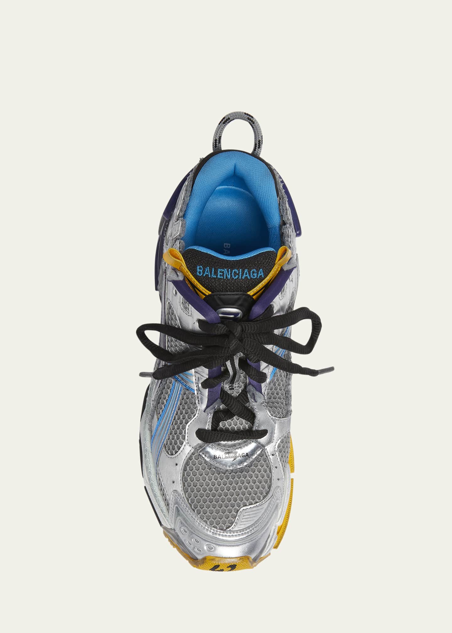 Balenciaga Men's Mesh Runner Sneakers Image 6 of 6