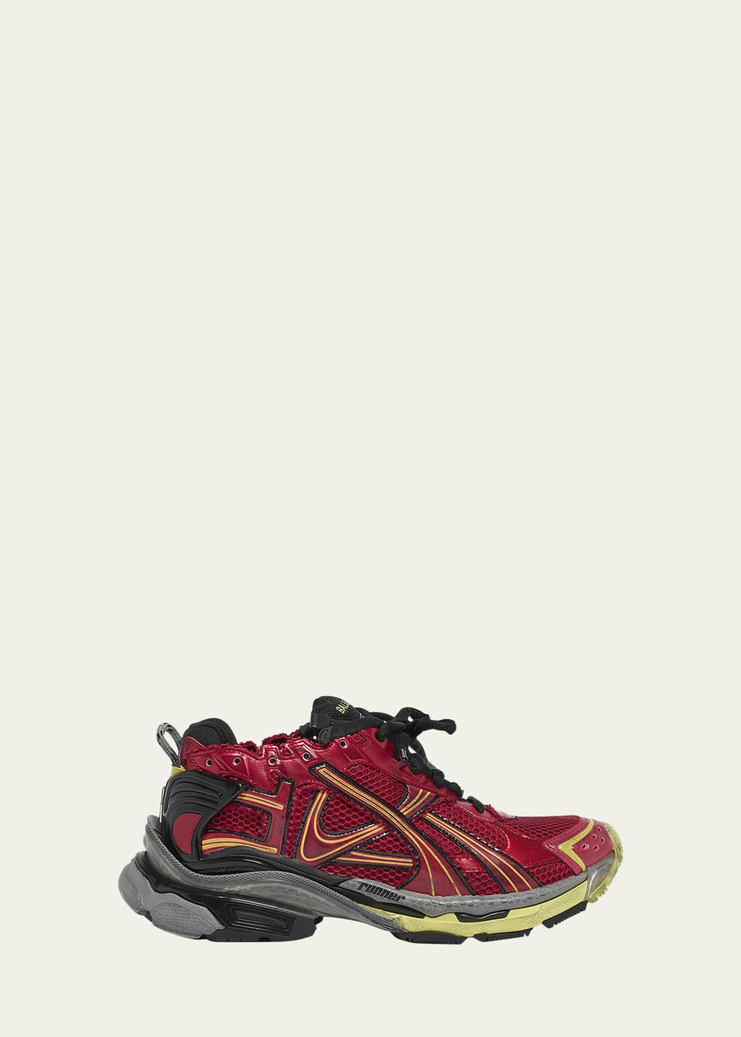 Balenciaga Men's Mesh Runner Sneakers Image 1 of 6