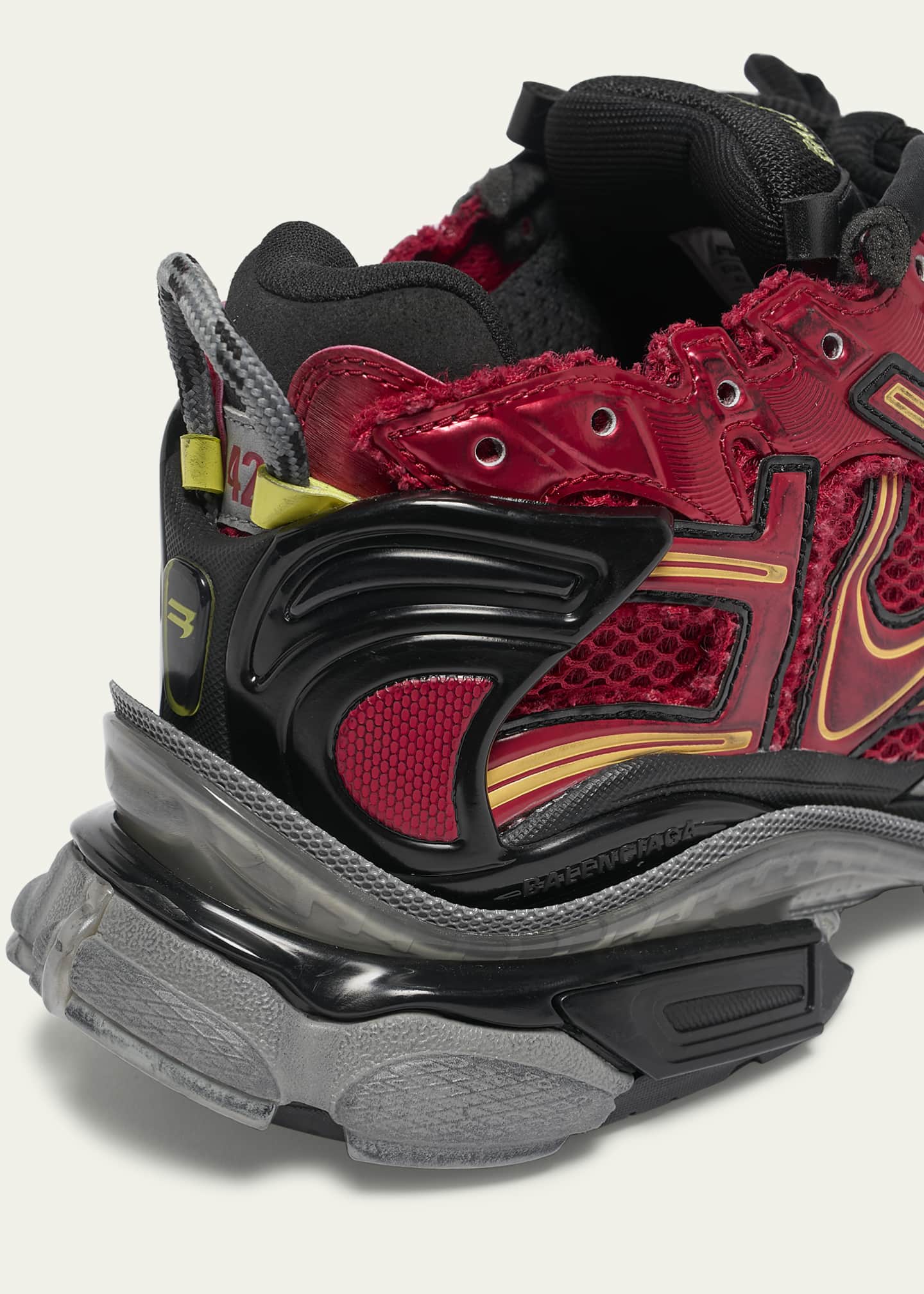 Balenciaga Men's Mesh Runner Sneakers Image 5 of 6