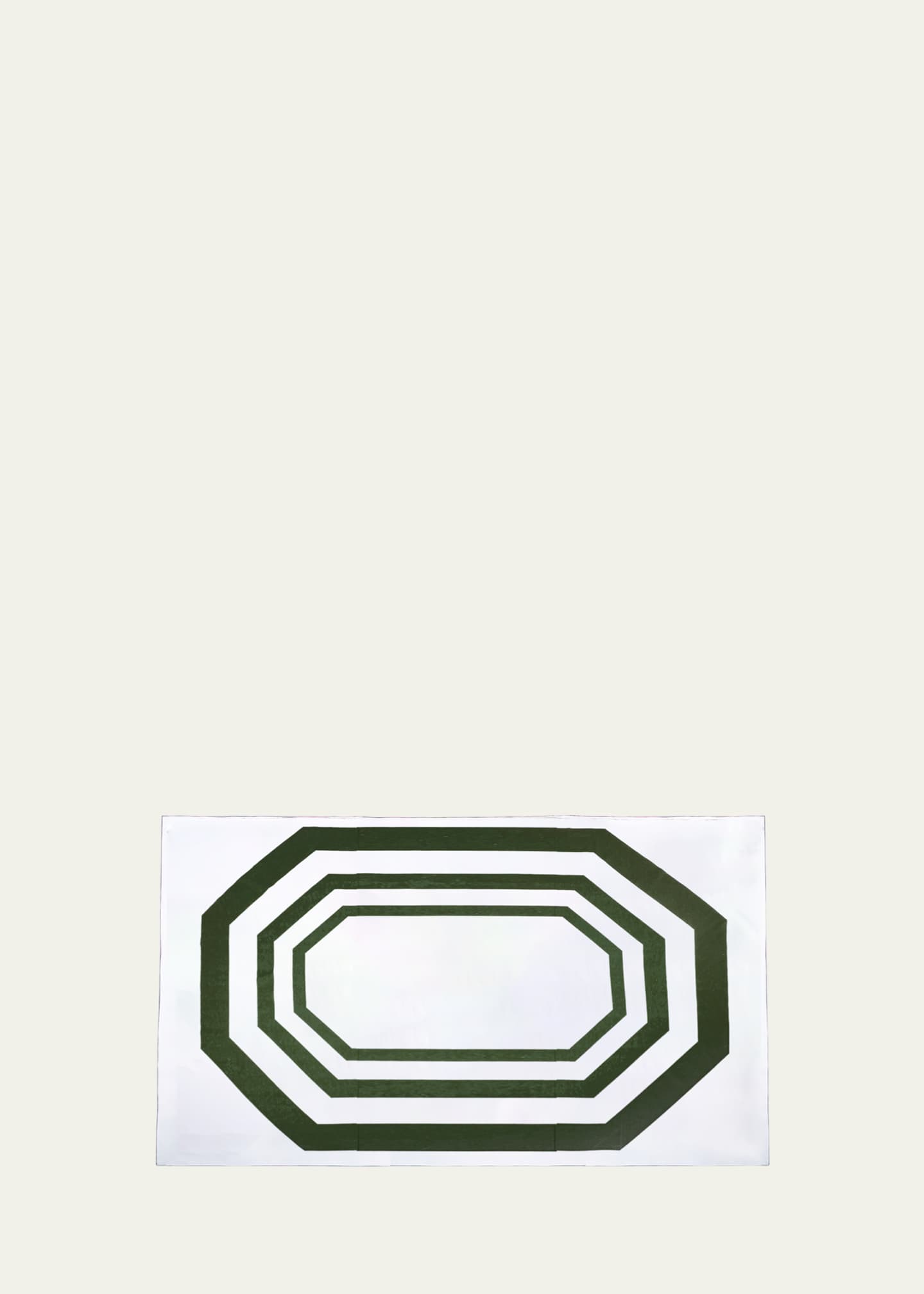 The Lino Essential Green Tablecloth, 71" x 144"