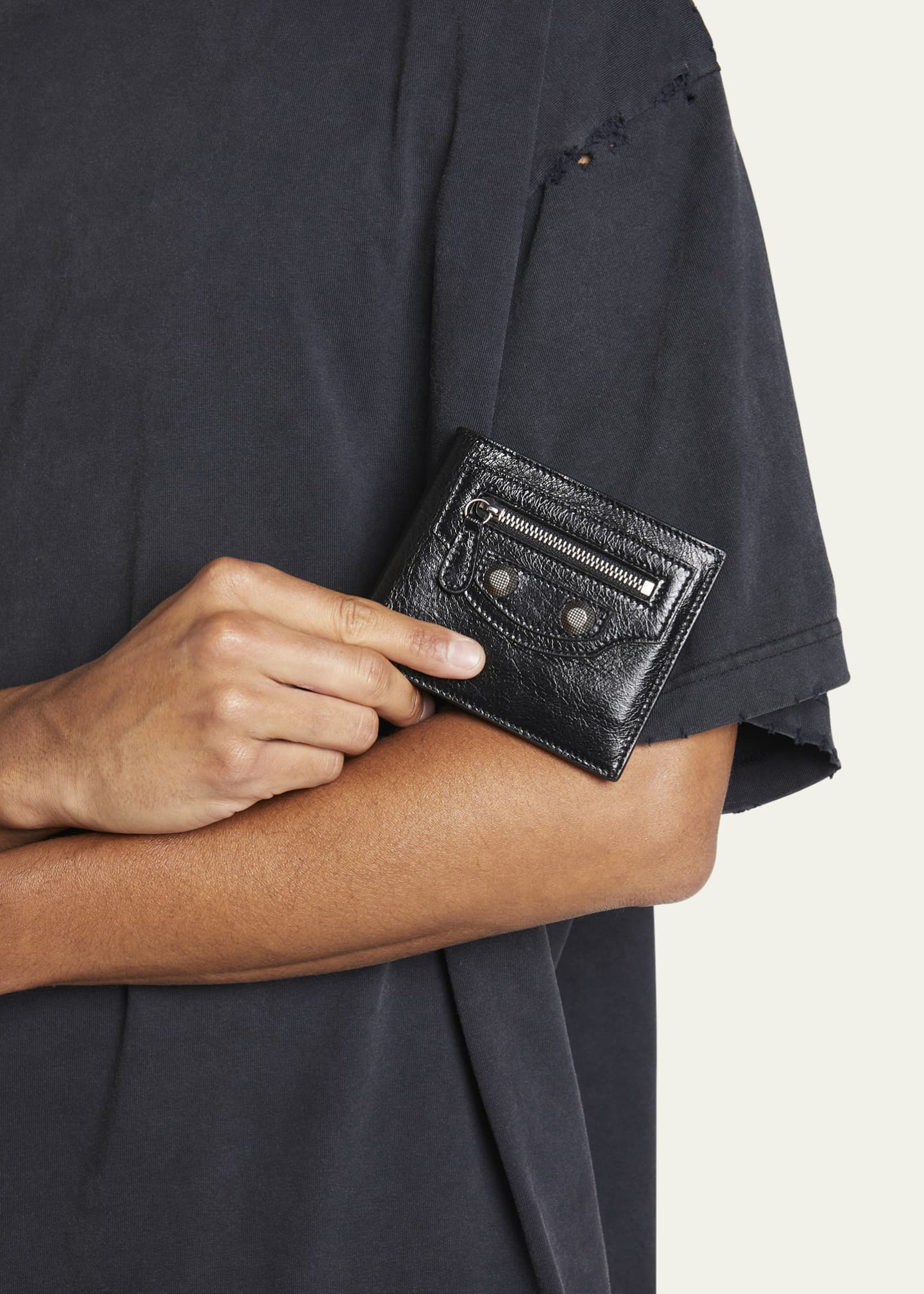 Balenciaga billfold wallet on sale