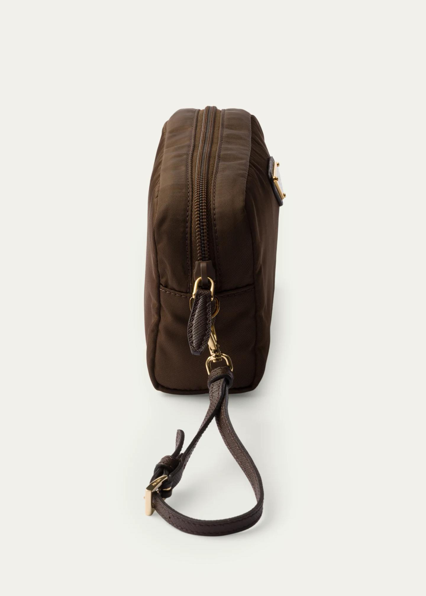 Prada Small Nylon Cosmetic Pouch Bag - Bergdorf Goodman