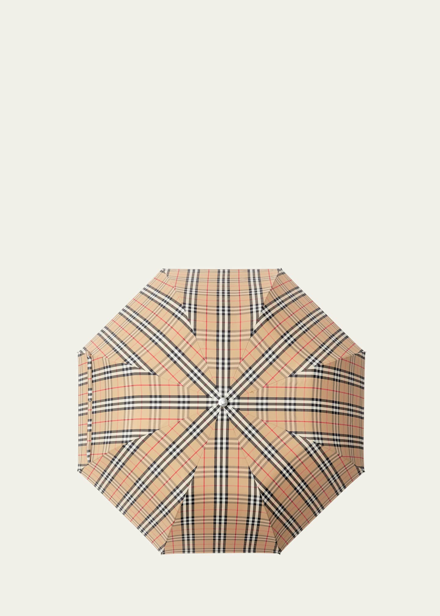 Burberry folding umbrella hotsell