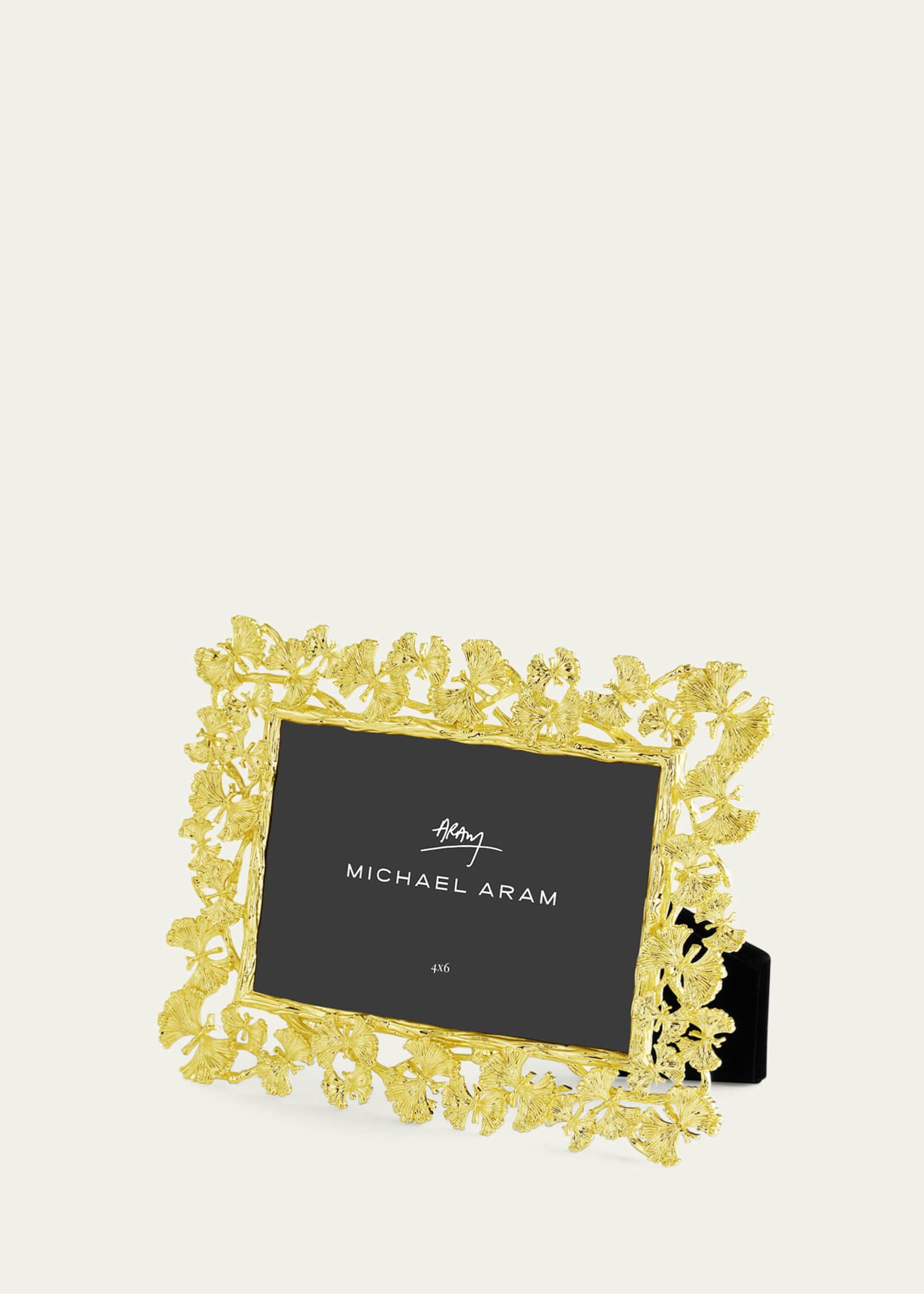 Michael Aram Butterfly Ginkgo Picture Frame, 4" x 6" Image 2 of 5