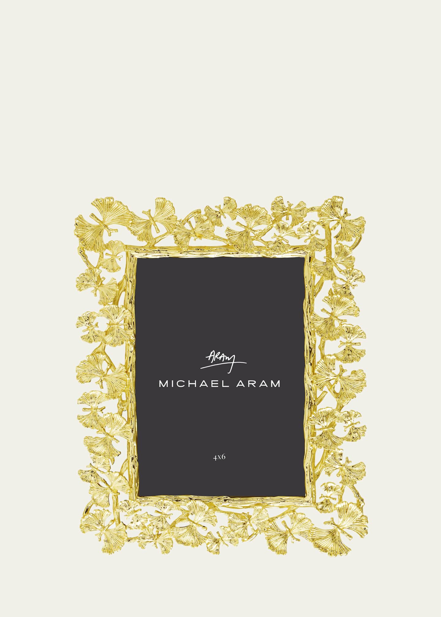 Michael Aram Butterfly Ginkgo Picture Frame, 4" x 6" Image 4 of 5