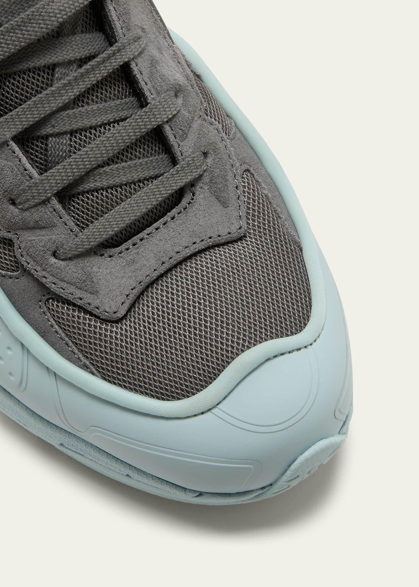 Raf Simons Pharaxus Bicolor Mesh Trainer Sneakers