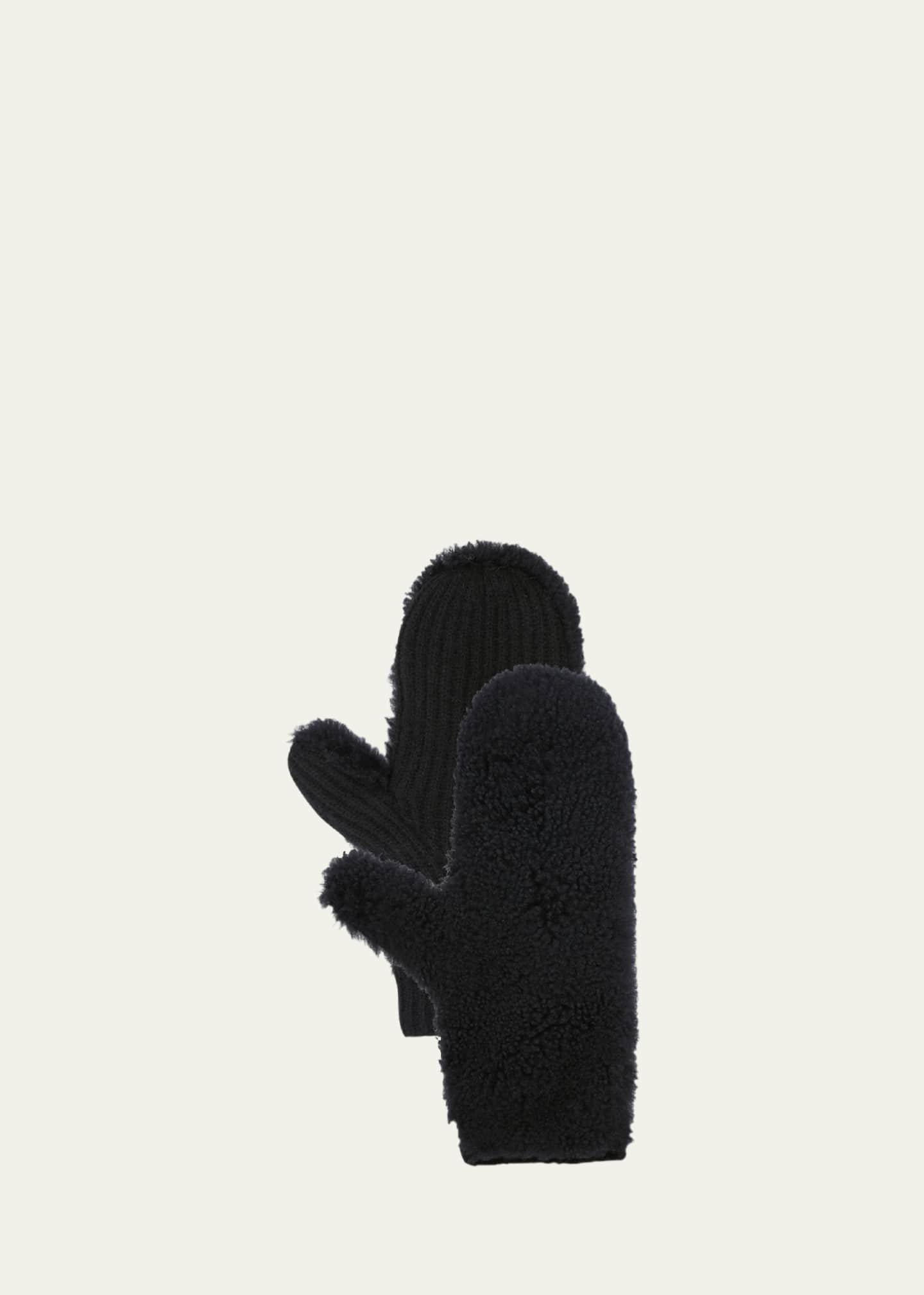 Yves Salomon Merinillo Wool Mittens