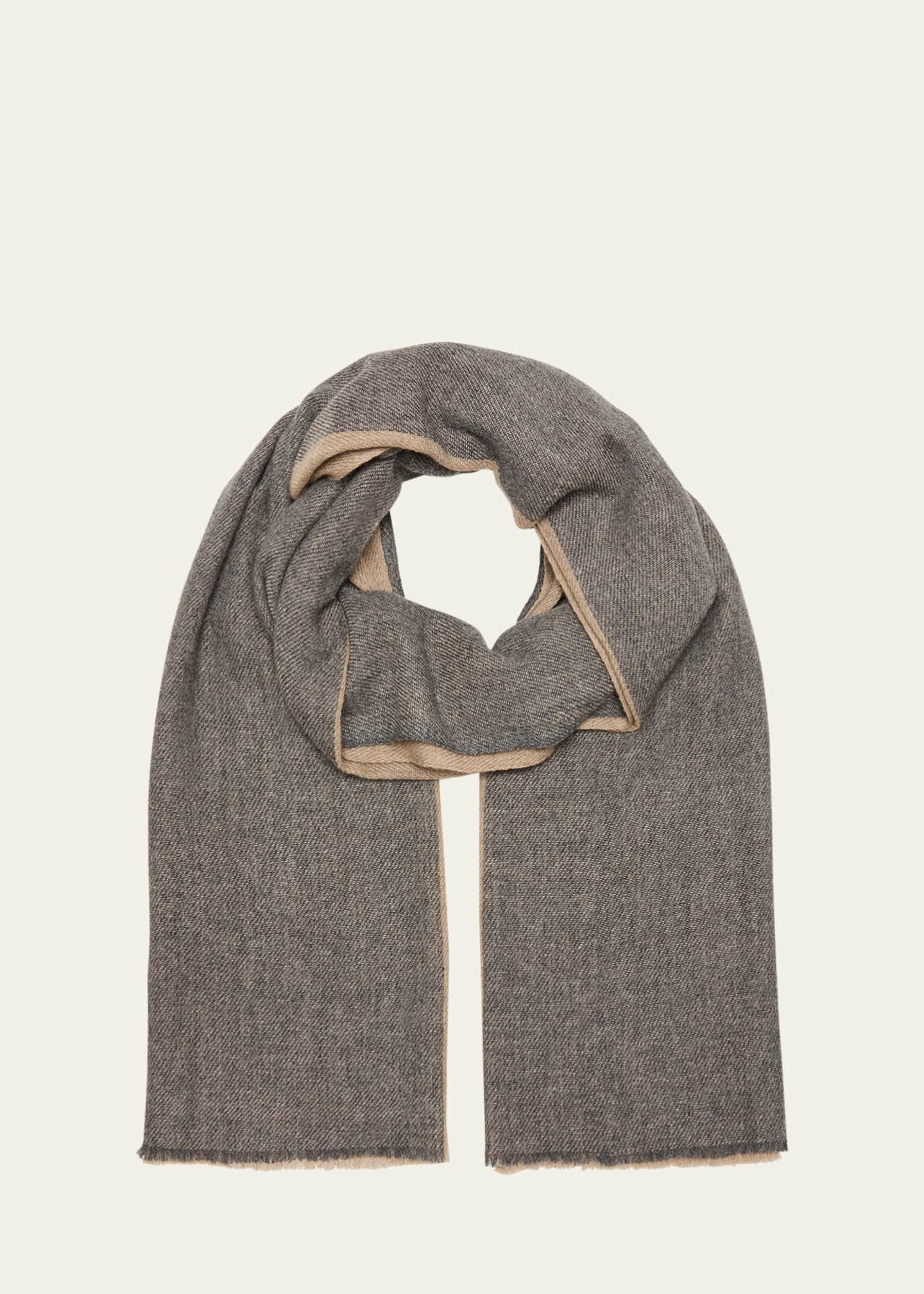 Denis Colomb Half + Half Cashmere Stole