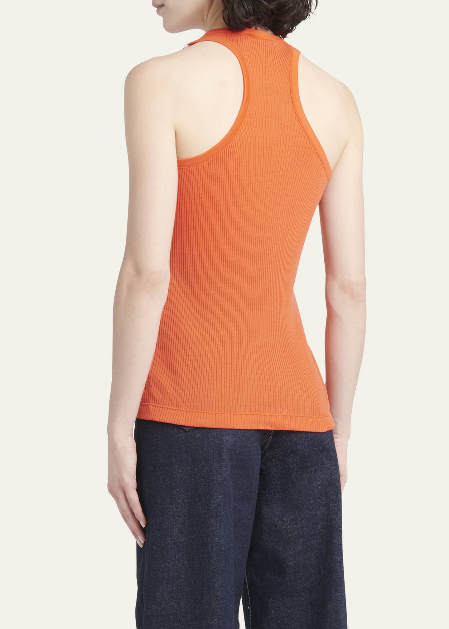 Ferragamo Jersey Rib Tank Top Image 3 of 5