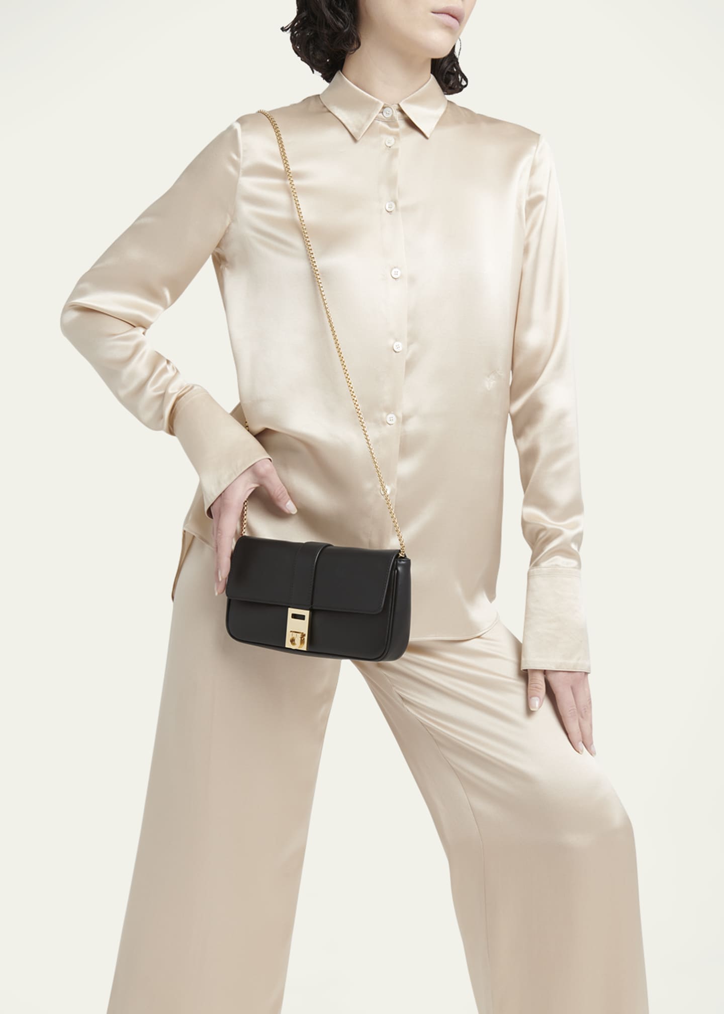 Ferragamo Archive Gancini Flap Crossbody Bag Image 5 of 5