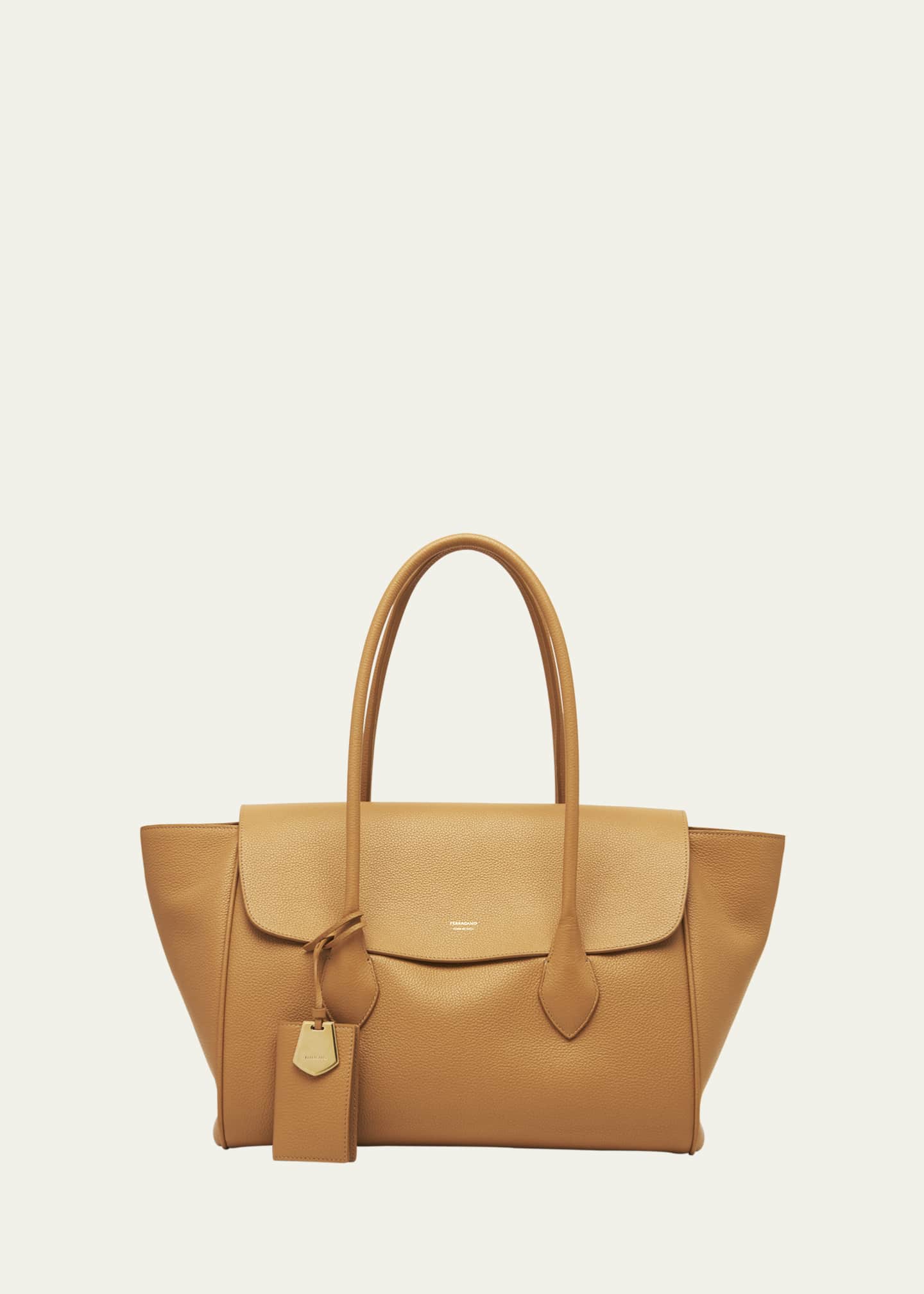 Tote bag with flap discount