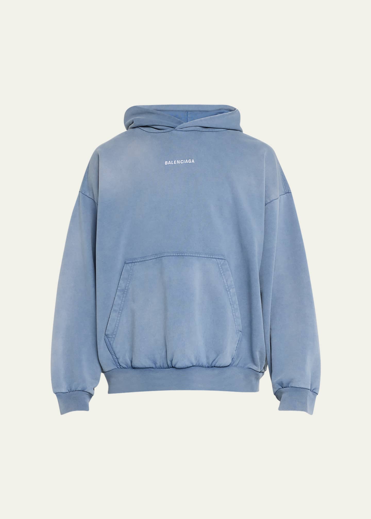 Balenciaga hoodie logo on hood top