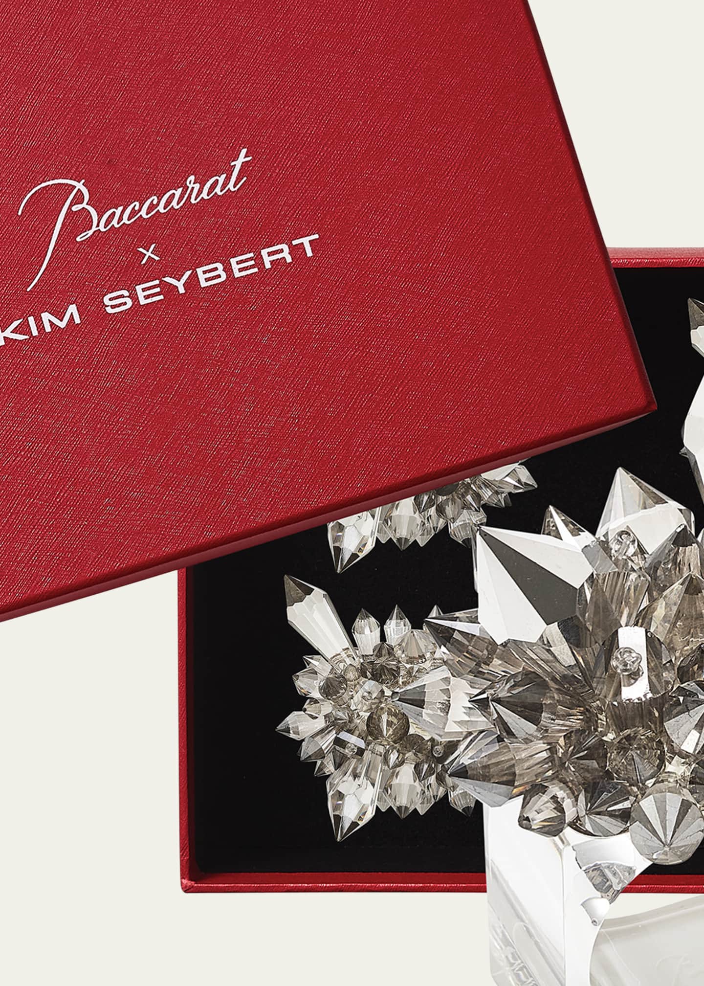 Baccarat x Kim Seybert Zenith Napkin Rings, Set of 4 Bergdorf Goodman