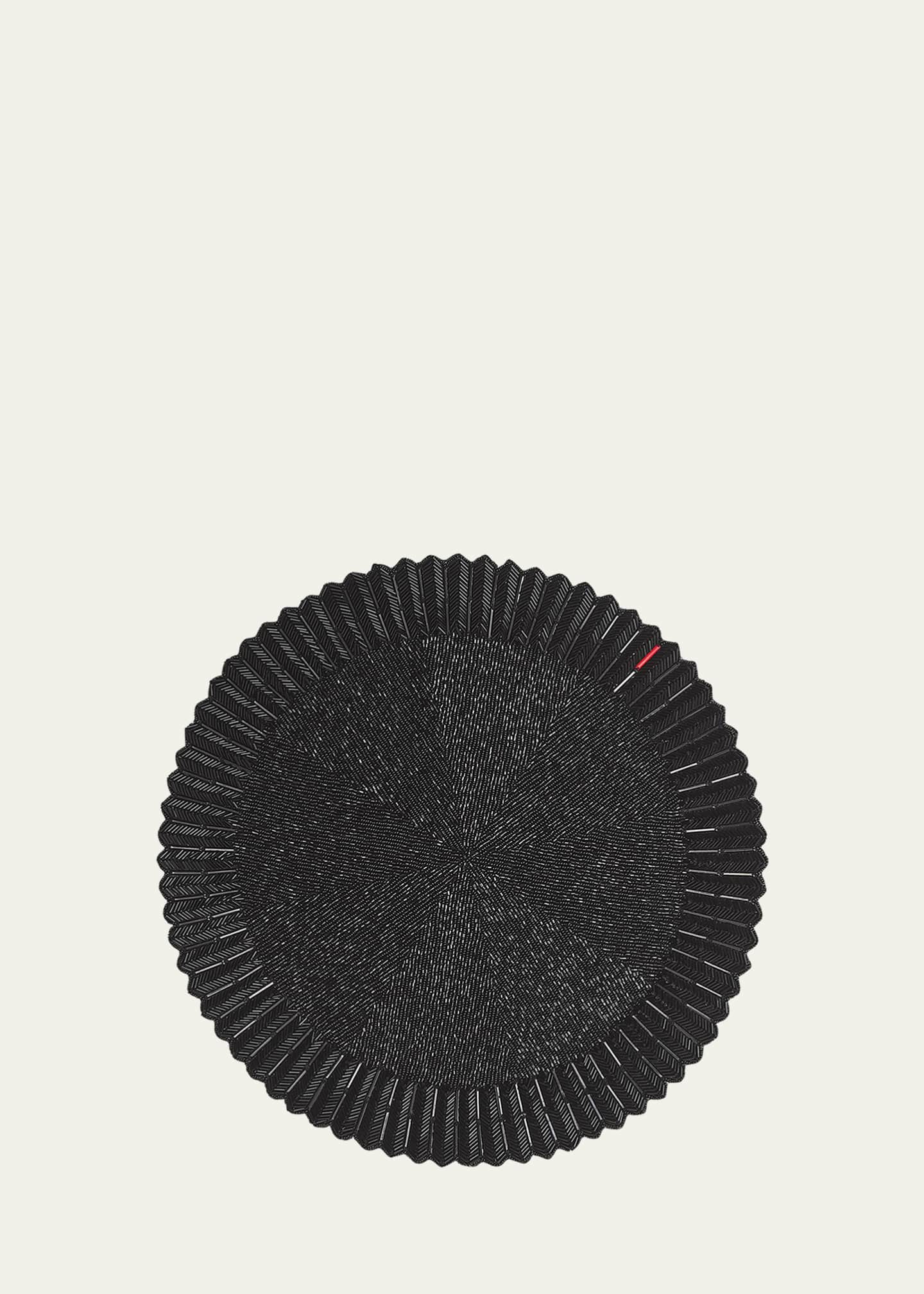 Baccarat x Kim Seybert Etoile Black Placemats, Set of 2 Bergdorf Goodman