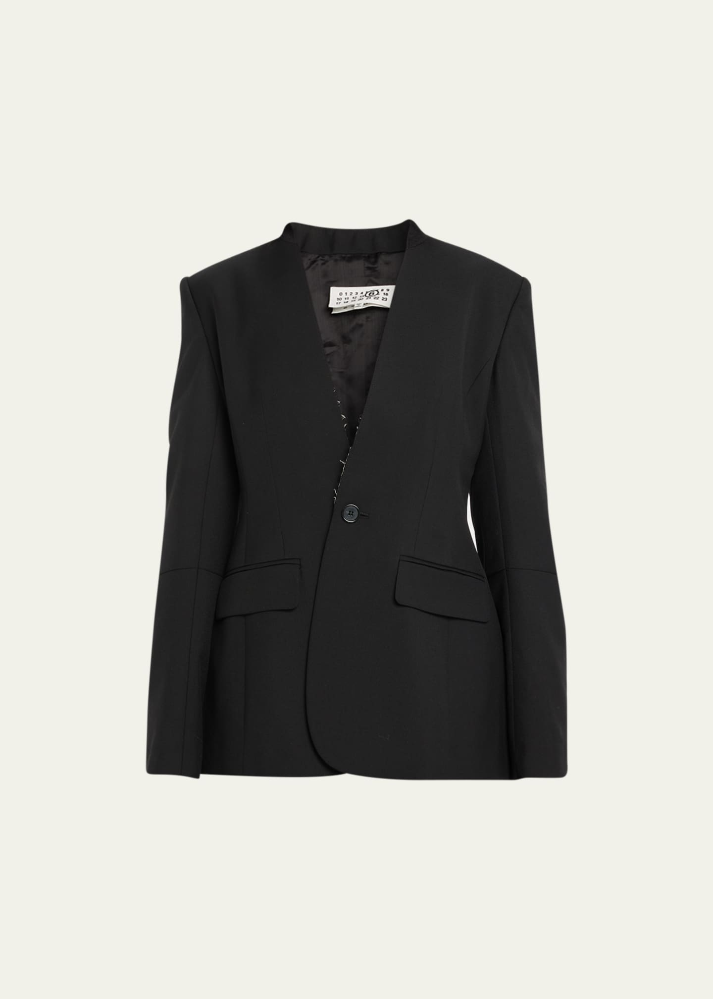 Margiela collarless outlet