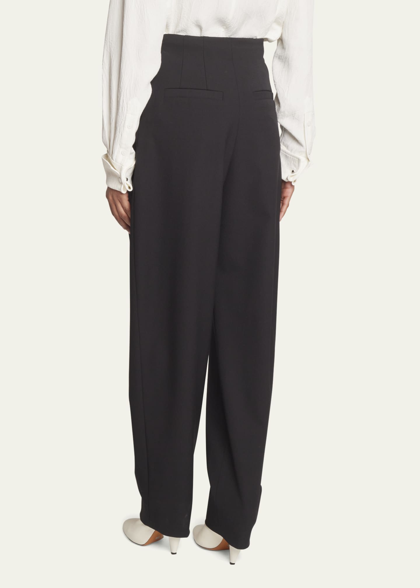 Proenza Schouler Wool Stretch Suiting Trousers - Bergdorf Goodman