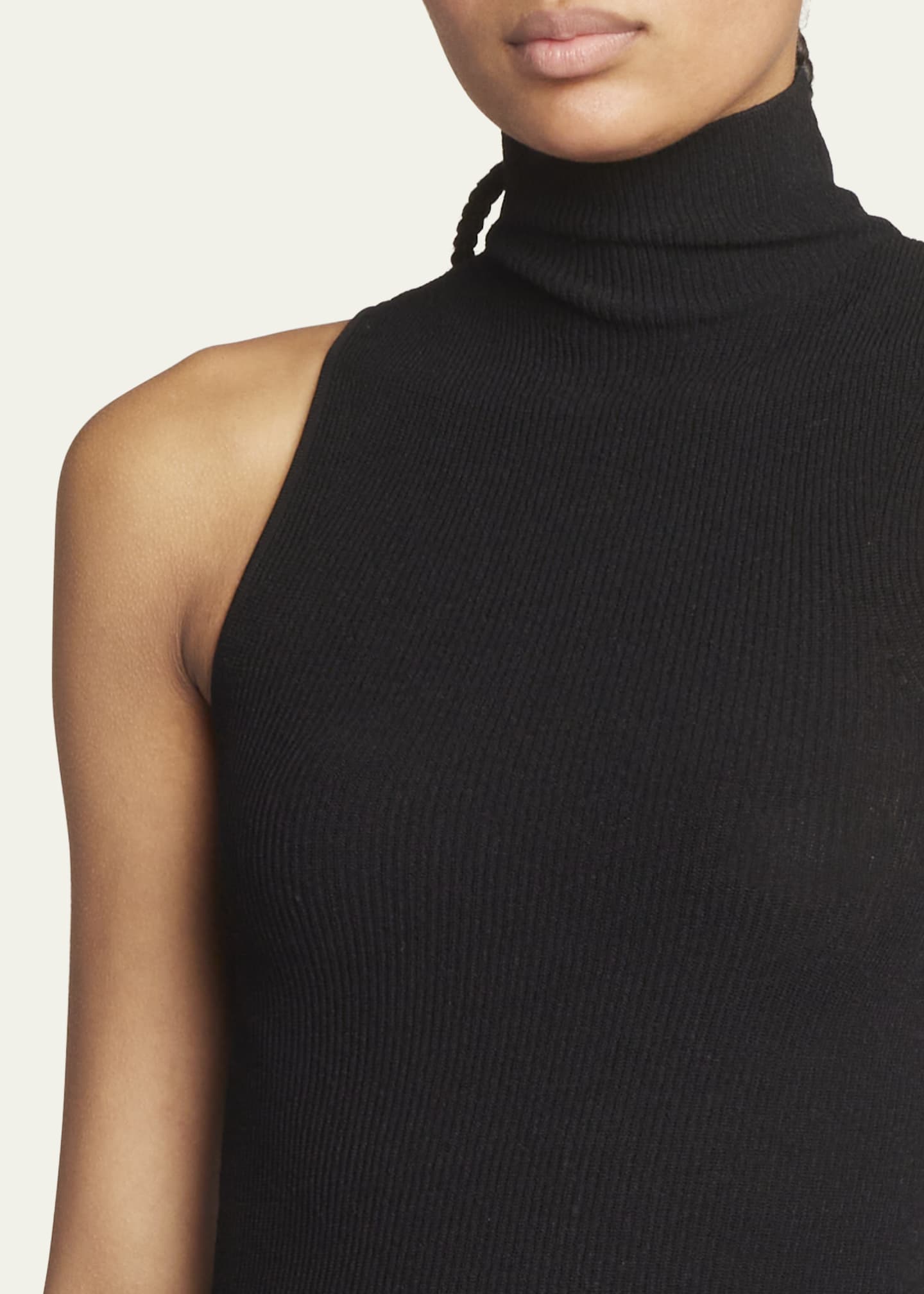 Proenza Schouler Matte Viscose Knit Ribbed Top Image 5 of 5