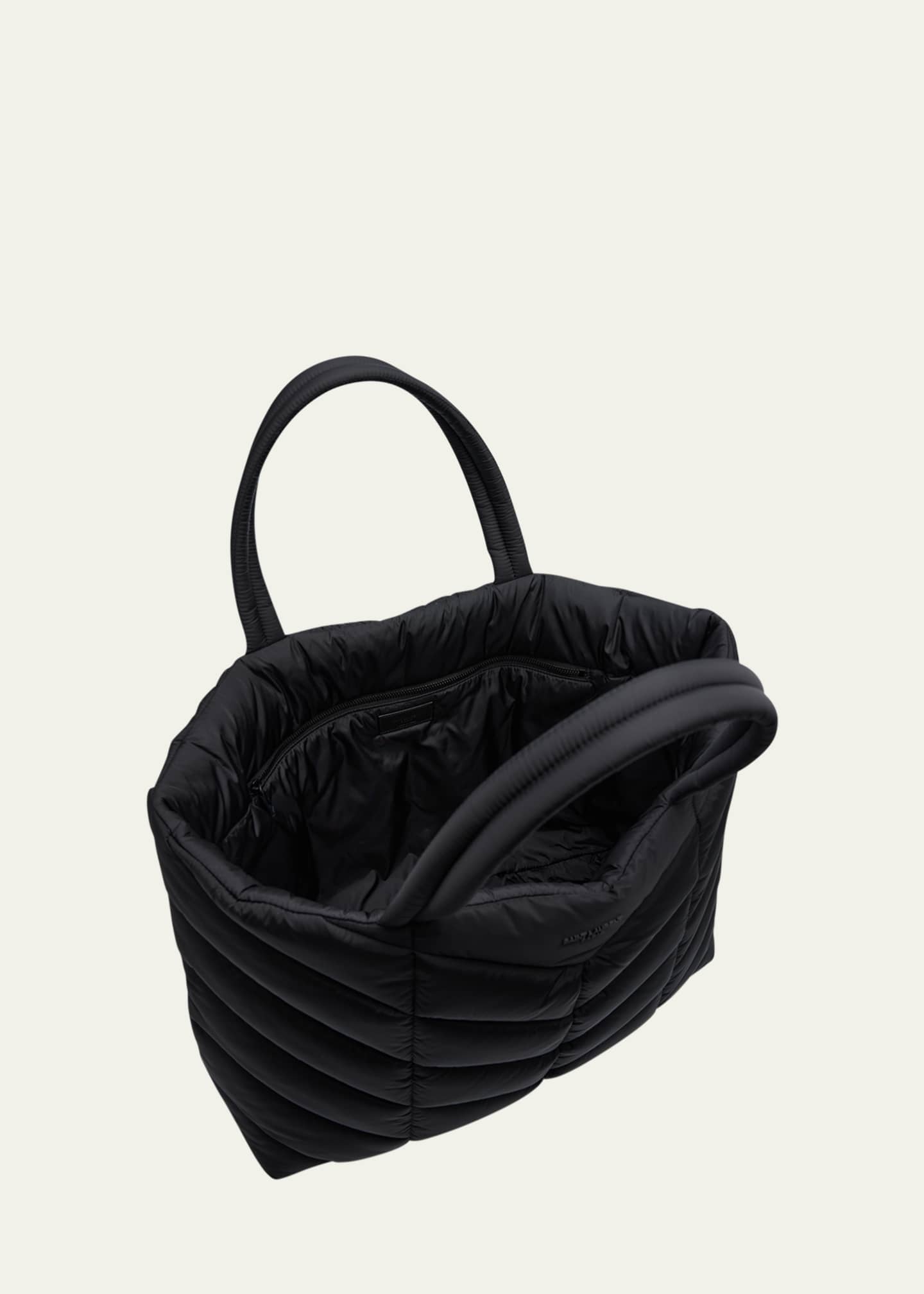 Saint Laurent Men's Nylon Puffer Tote Bag Image 4 of 5