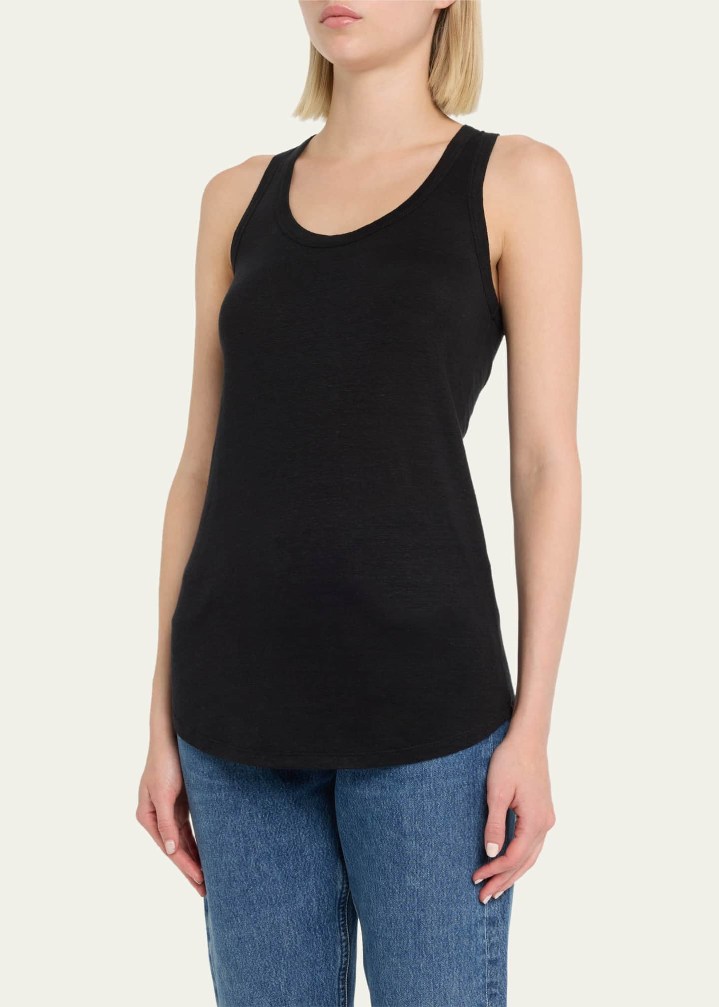 Majestic Filatures Linen Tank Top - Bergdorf Goodman