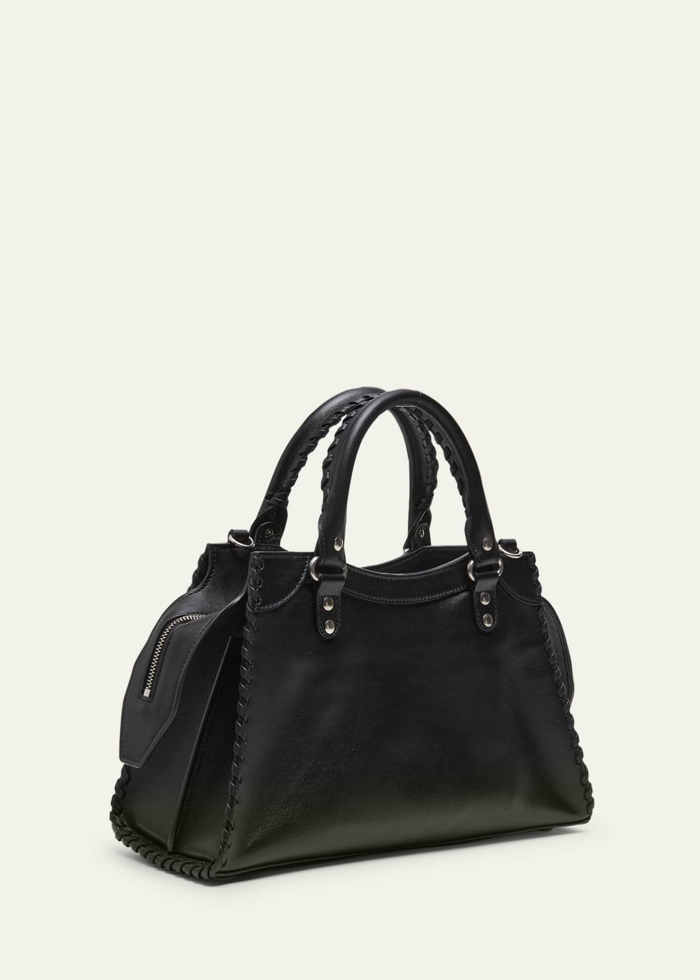 Mini Neo Classic City Black Top Handle Bag | Balenciaga