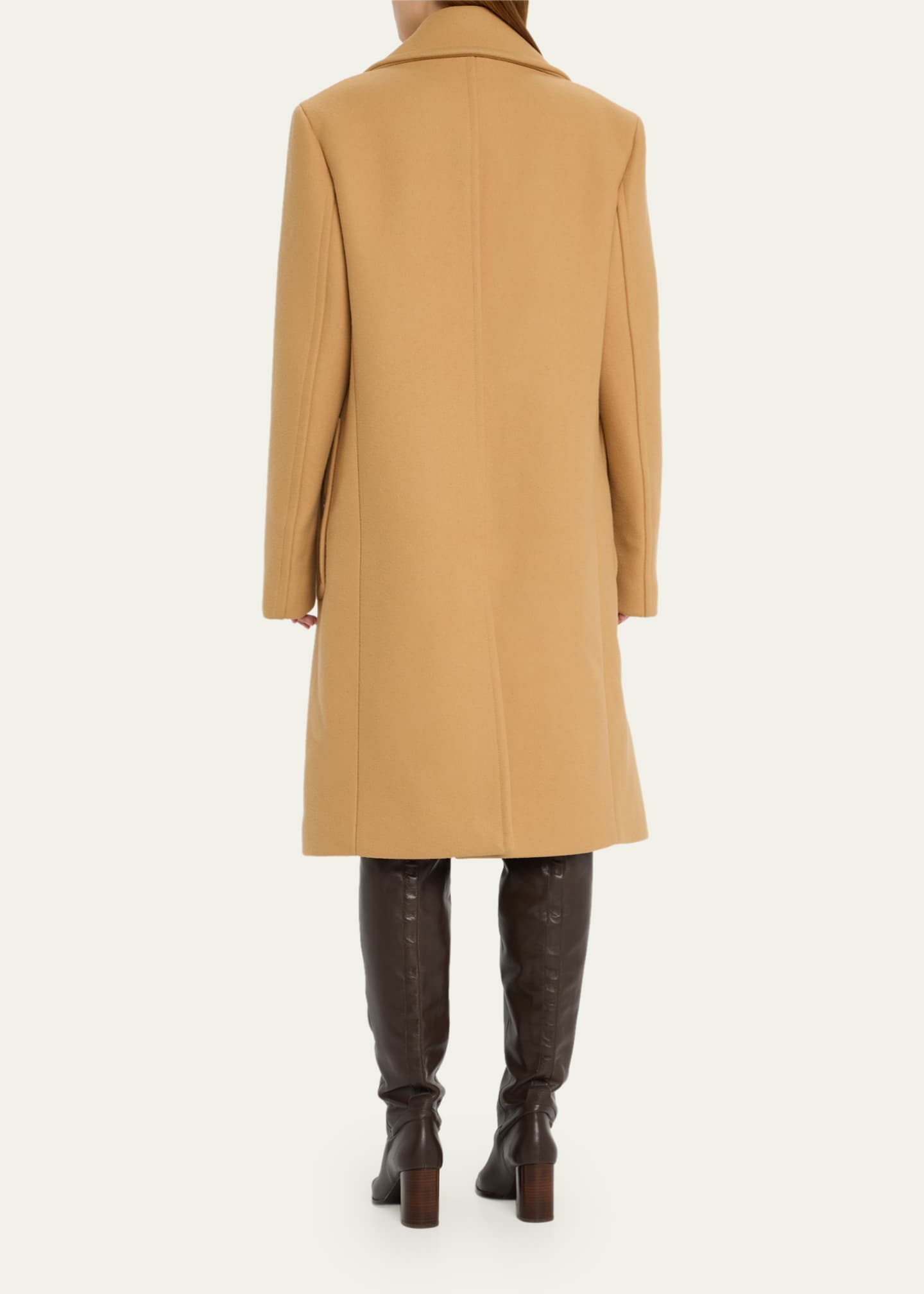 Michael Kors Collection Chesterfield Wool Peacoat Bergdorf Goodman