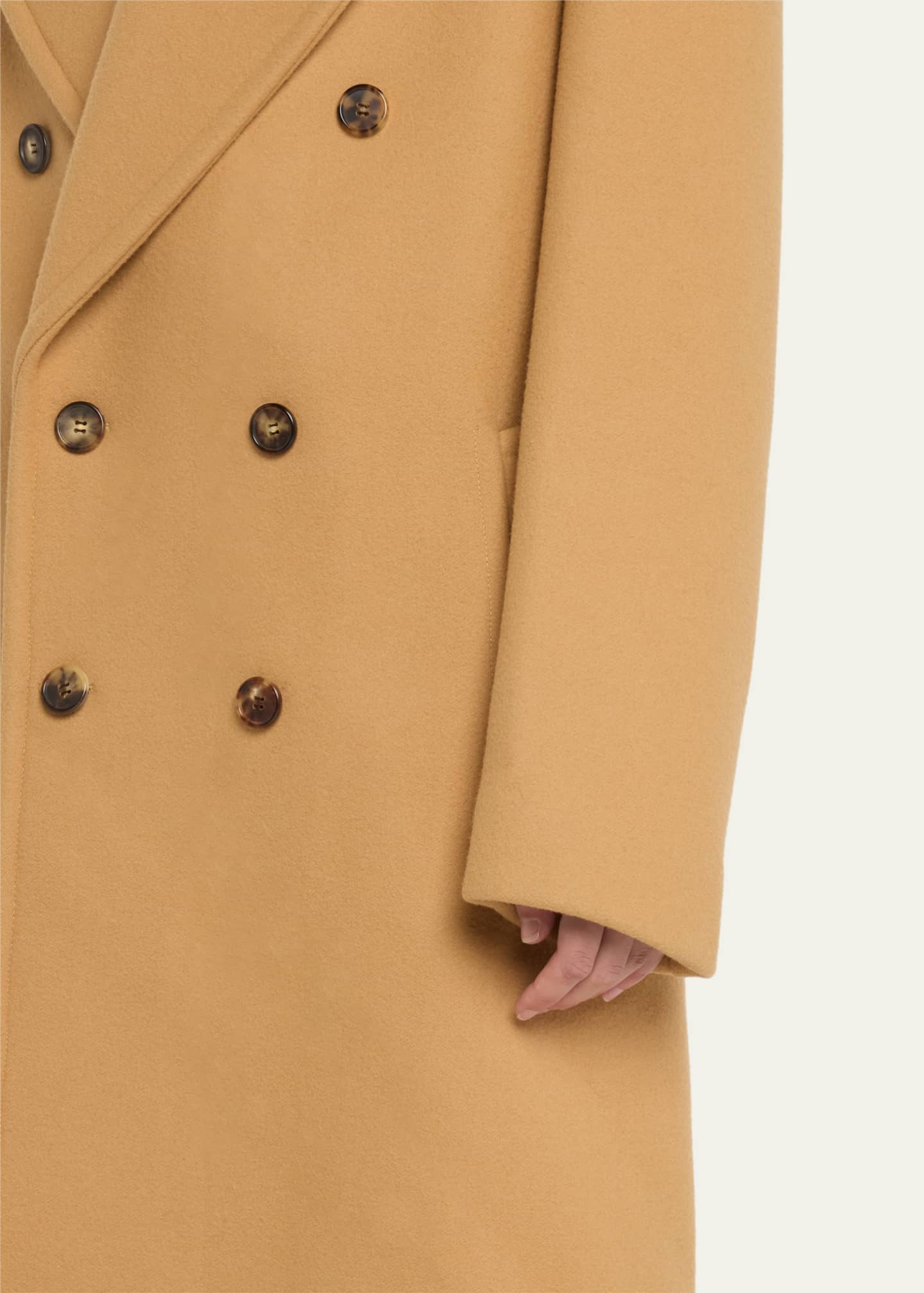 Michael Kors Collection Chesterfield Wool Peacoat Bergdorf Goodman